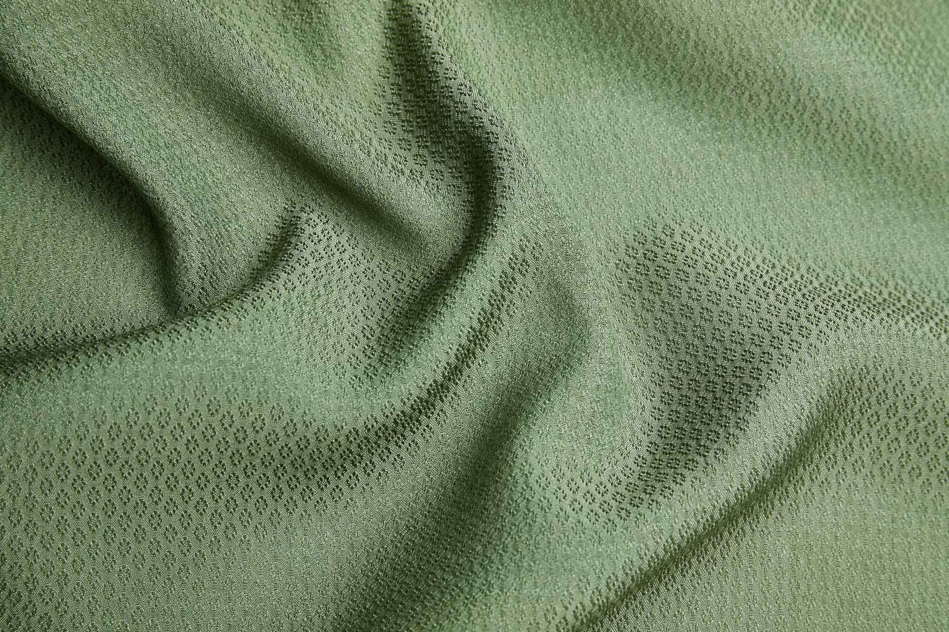 Eucalyptus Fibre Tiny Circle Dobby Weave in Ivory fabric, image 4 of 4