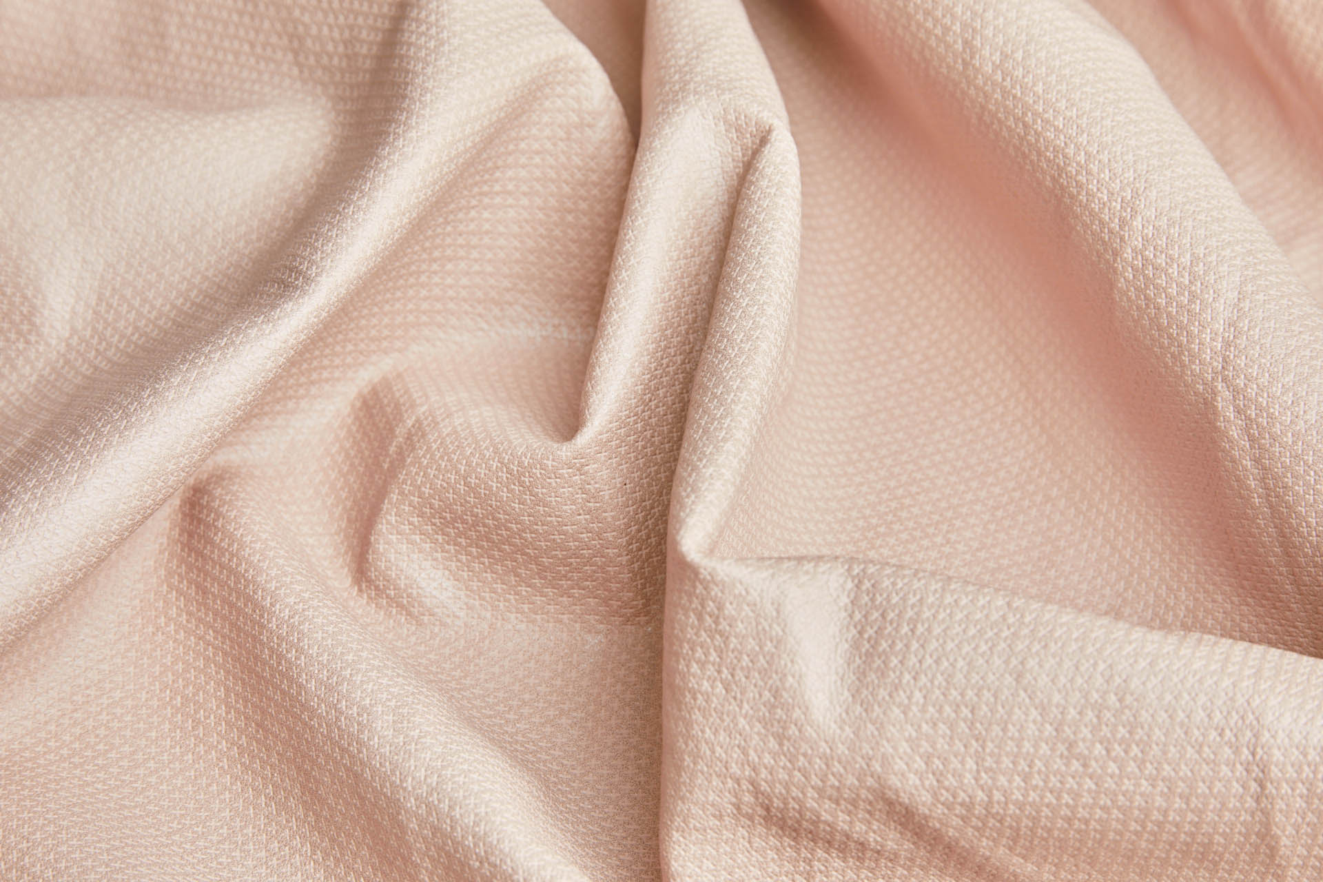 Textured Soft Glove Leatherette - Nude fabric