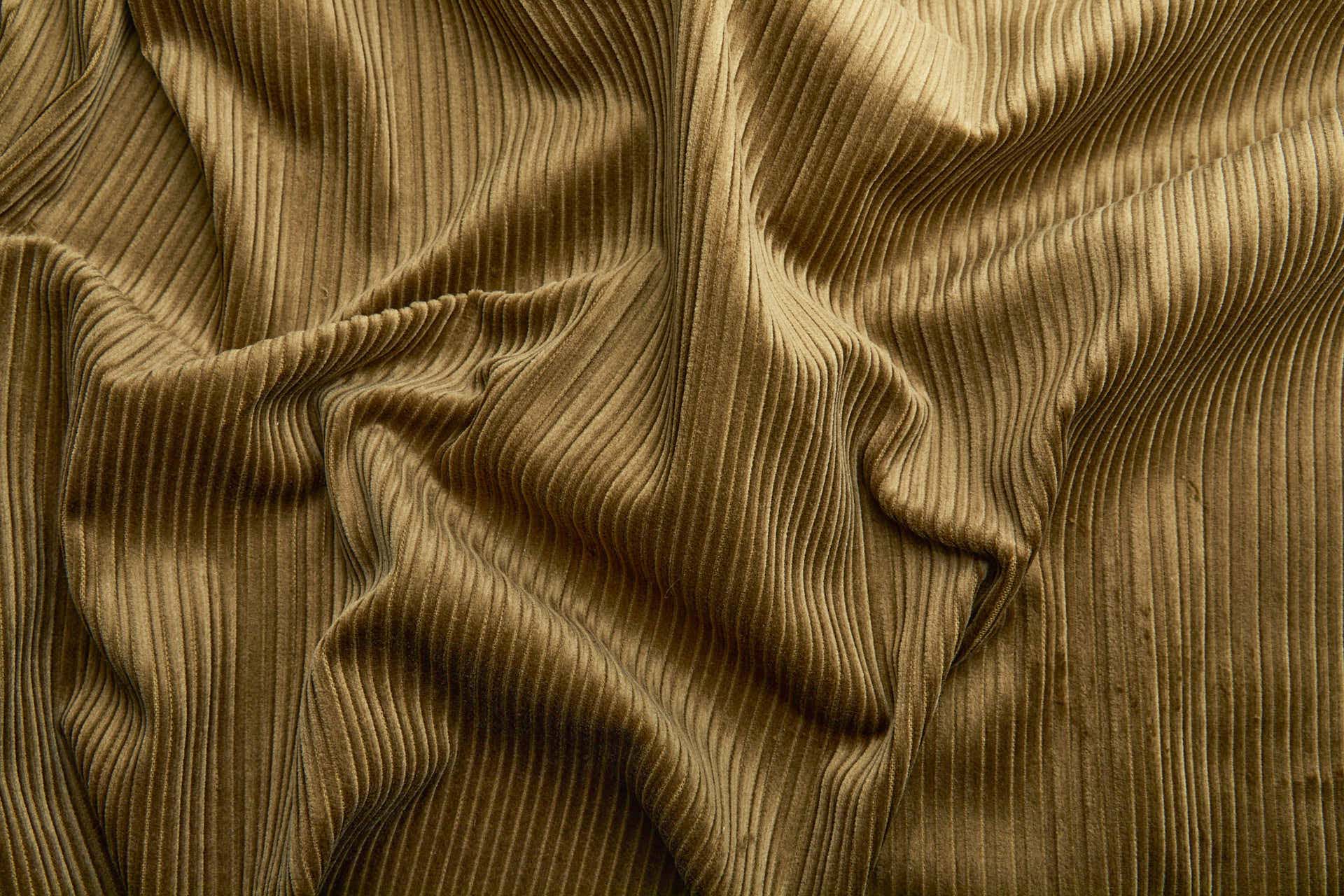 Wide Rib Corduroy - Harvest Green fabric, image 4 of 7