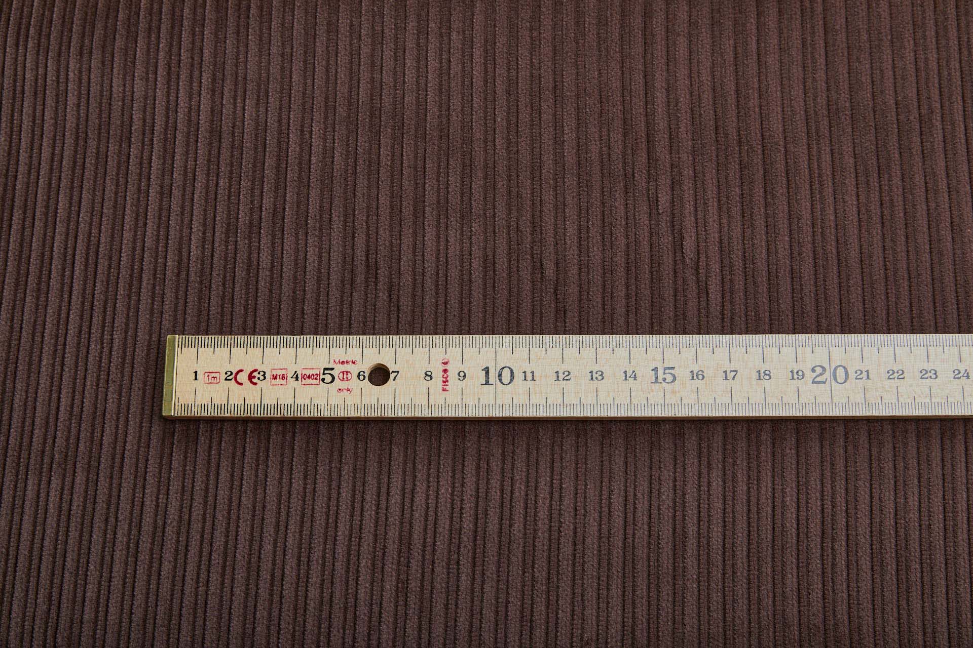 Wide Rib Corduroy - Burnt Umber fabric, image 8 of 8