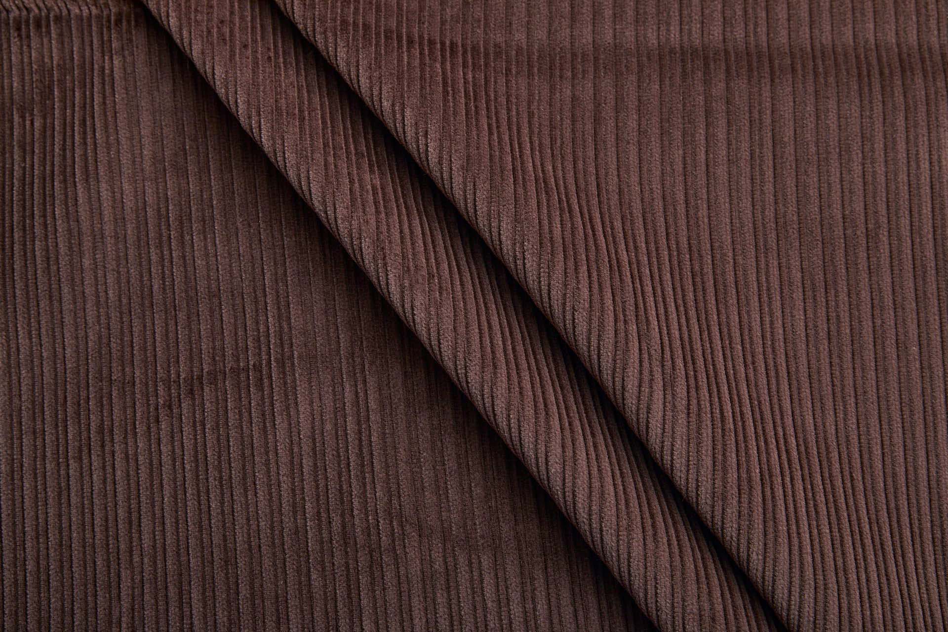 Wide Rib Corduroy - Burnt Umber fabric