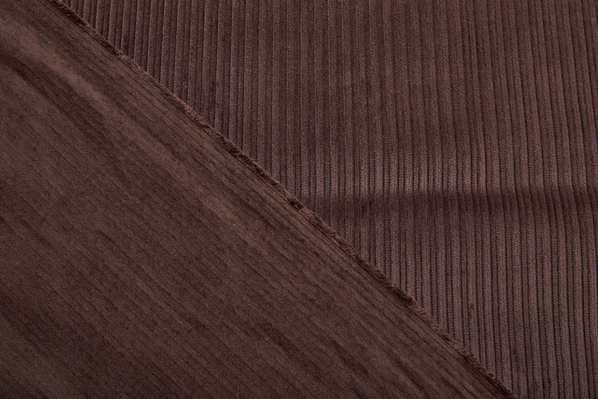 Wide Rib Corduroy - Burnt Umber fabric, image 3 of 8