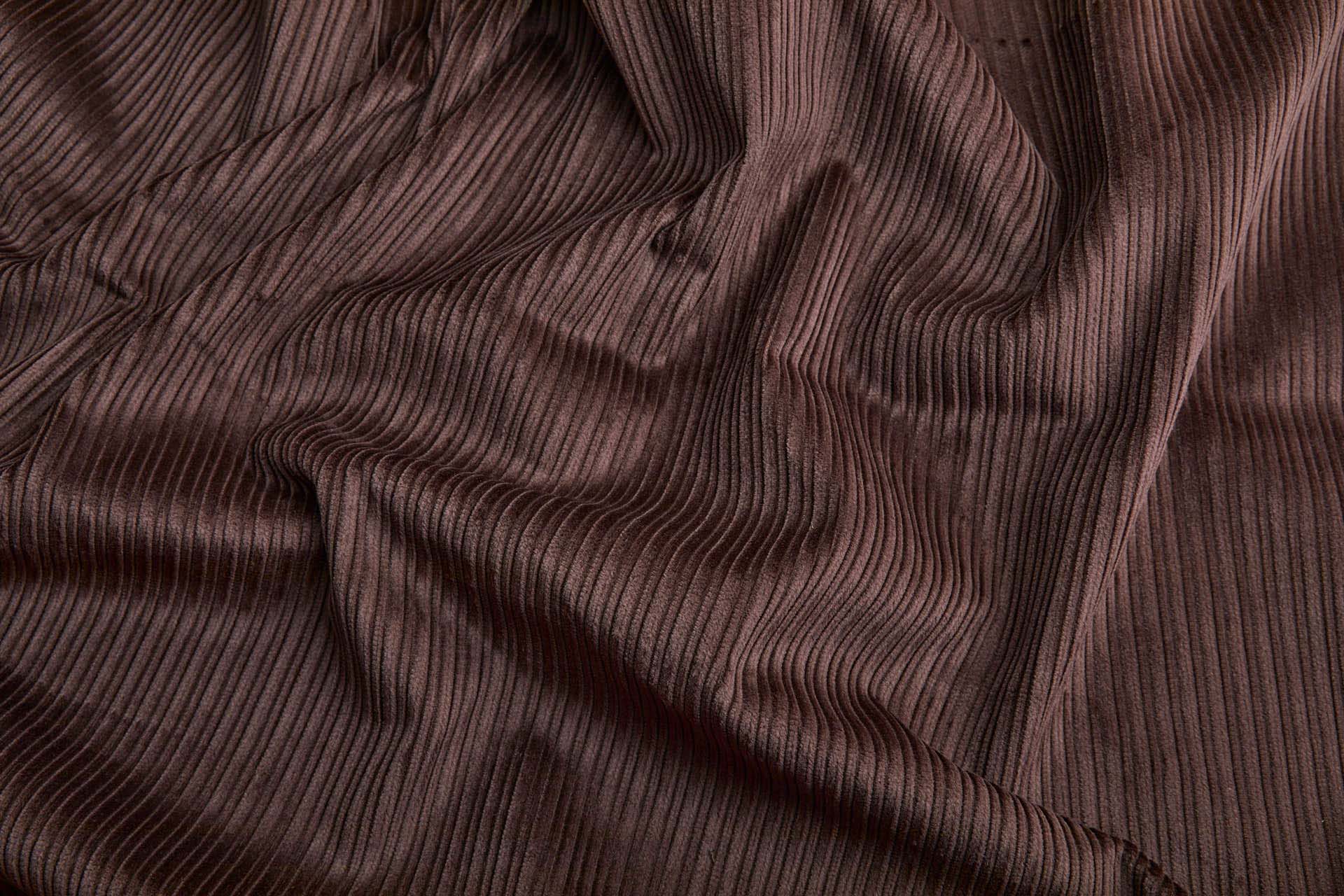 Wide Rib Corduroy - Burnt Umber fabric, image 6 of 8