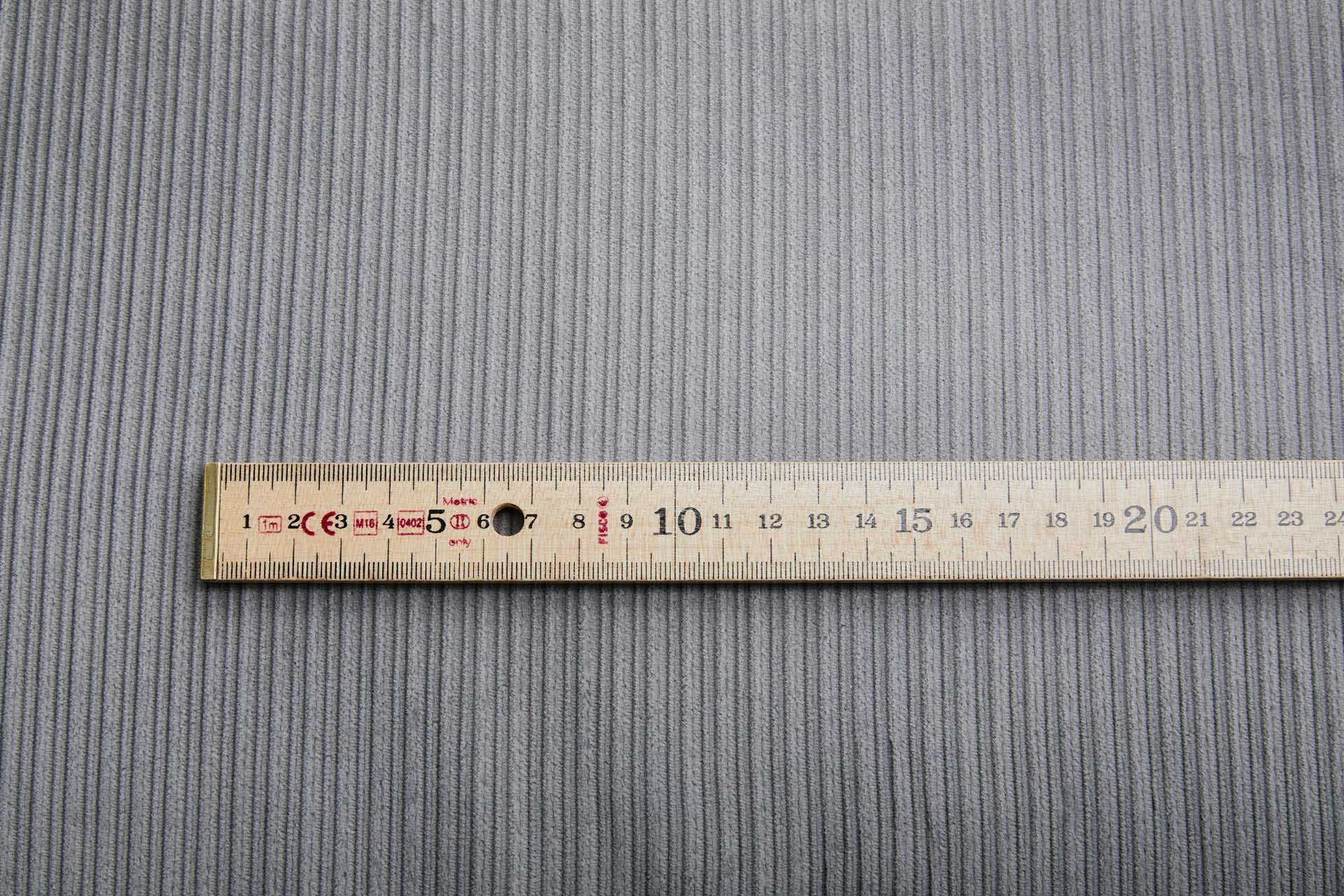 Wide Rib Corduroy - Steel Grey fabric, image 6 of 7