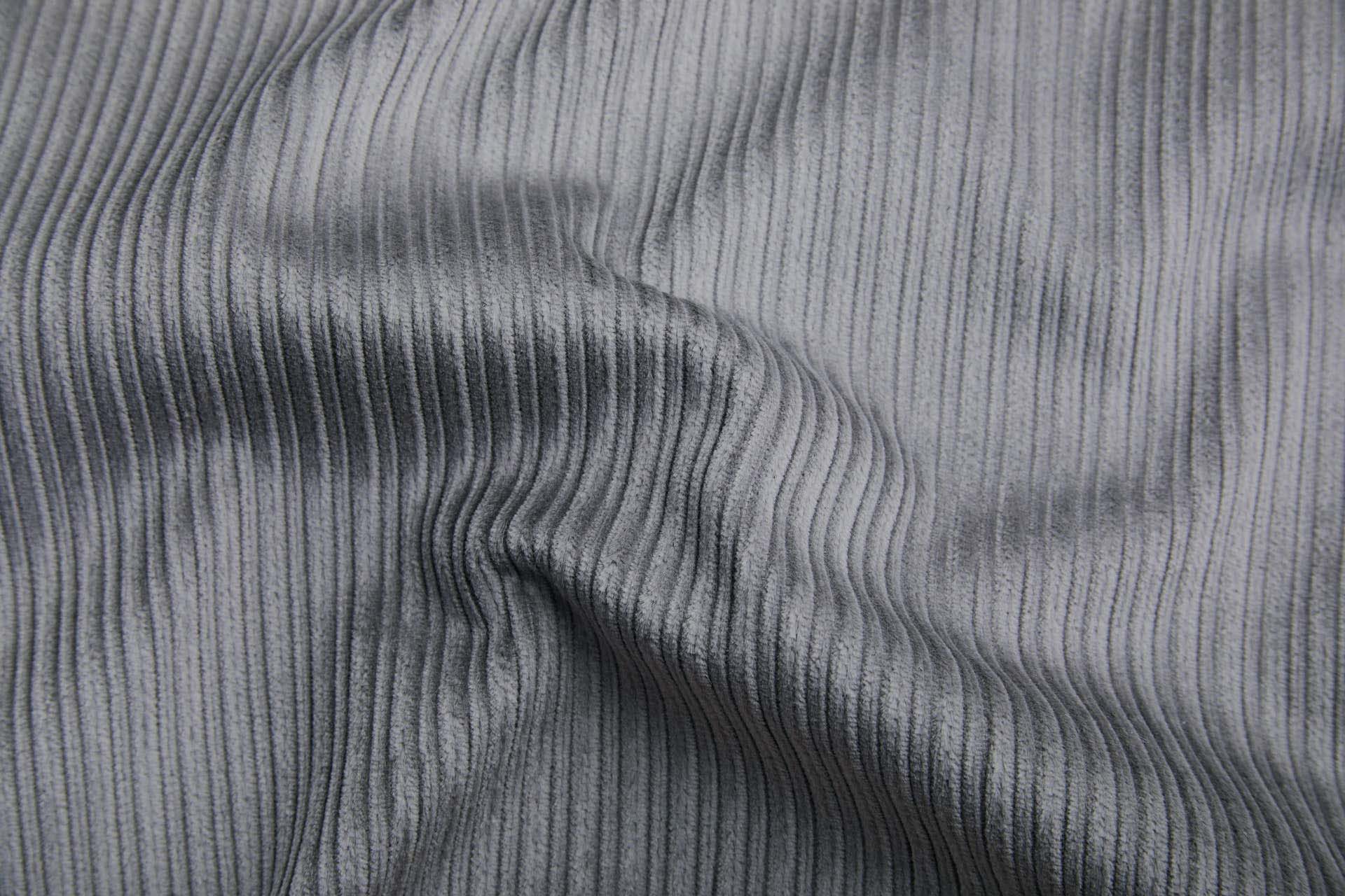 Wide Rib Corduroy - Steel Grey fabric, image 2 of 7