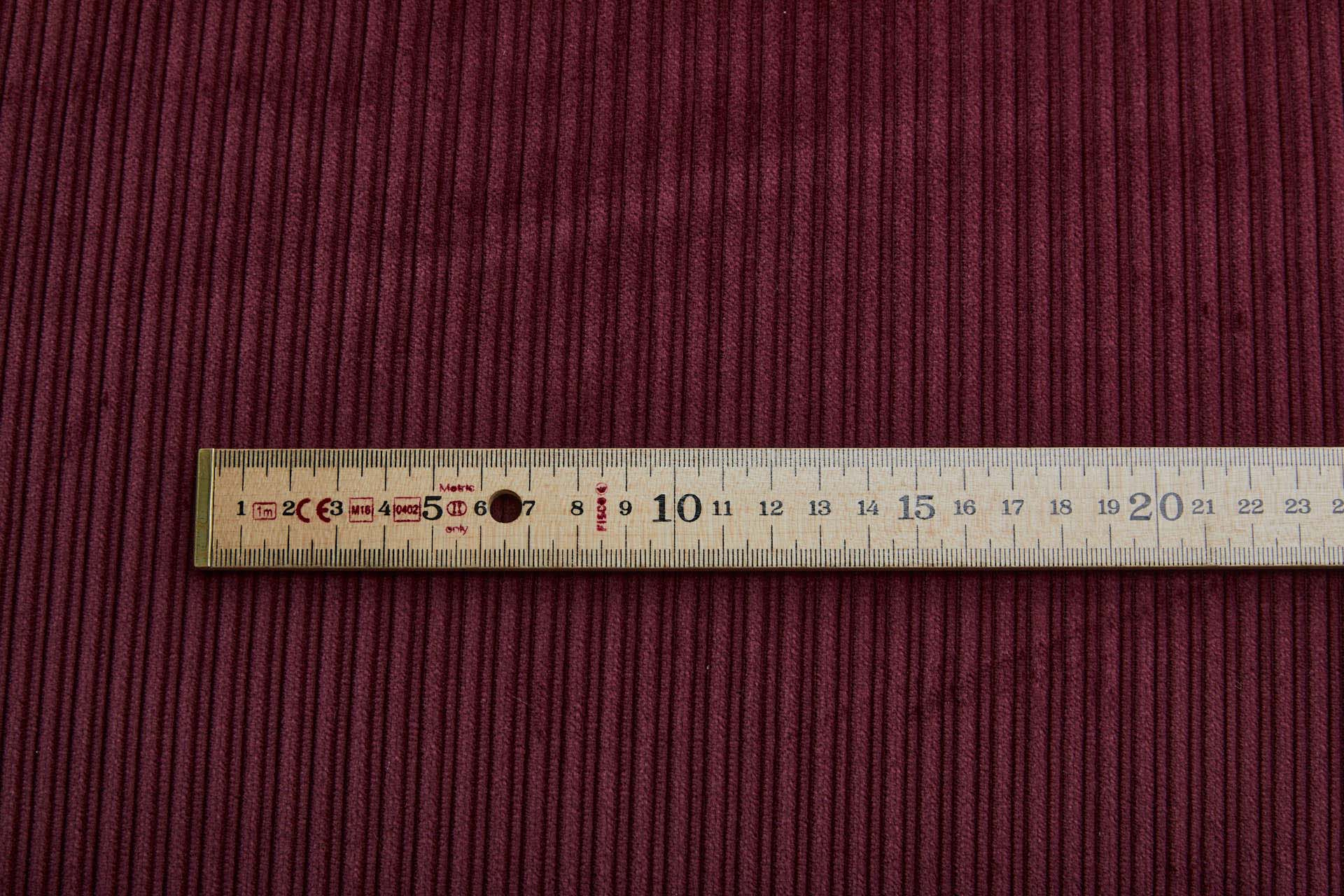 Wide Rib Corduroy - Maroon fabric, image 7 of 7
