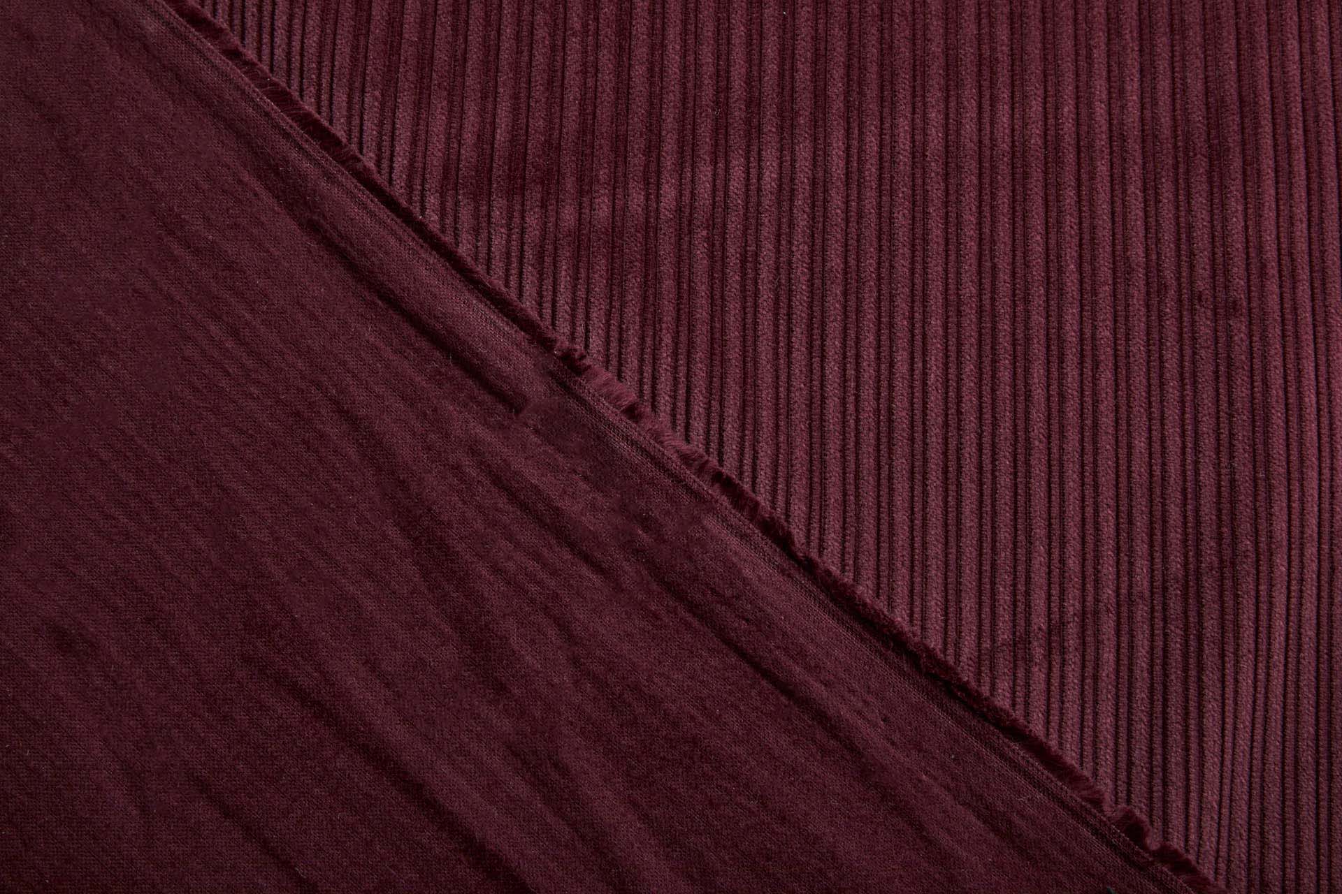 Wide Rib Corduroy - Maroon fabric, image 3 of 7