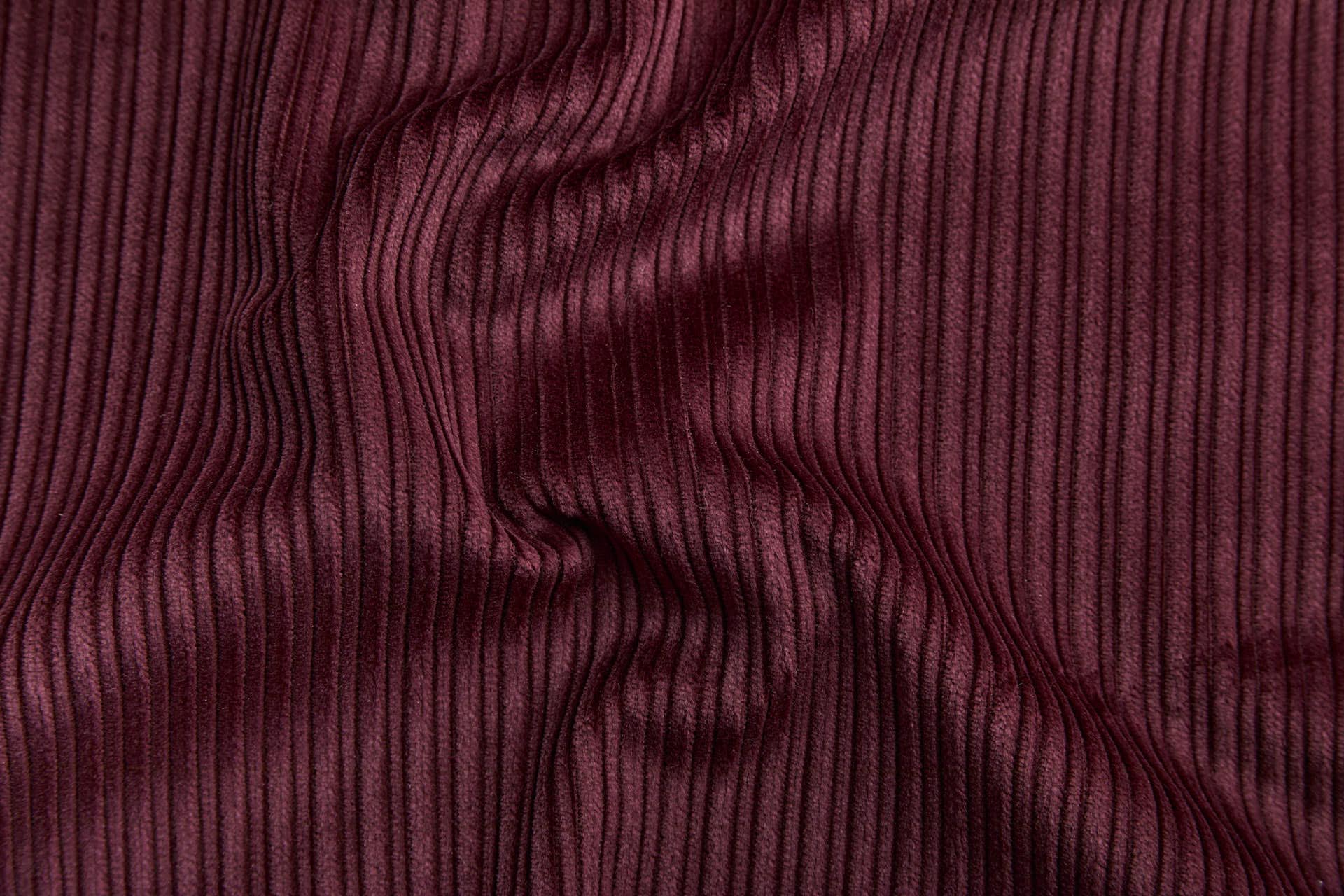 Wide Rib Corduroy - Maroon fabric, image 2 of 7