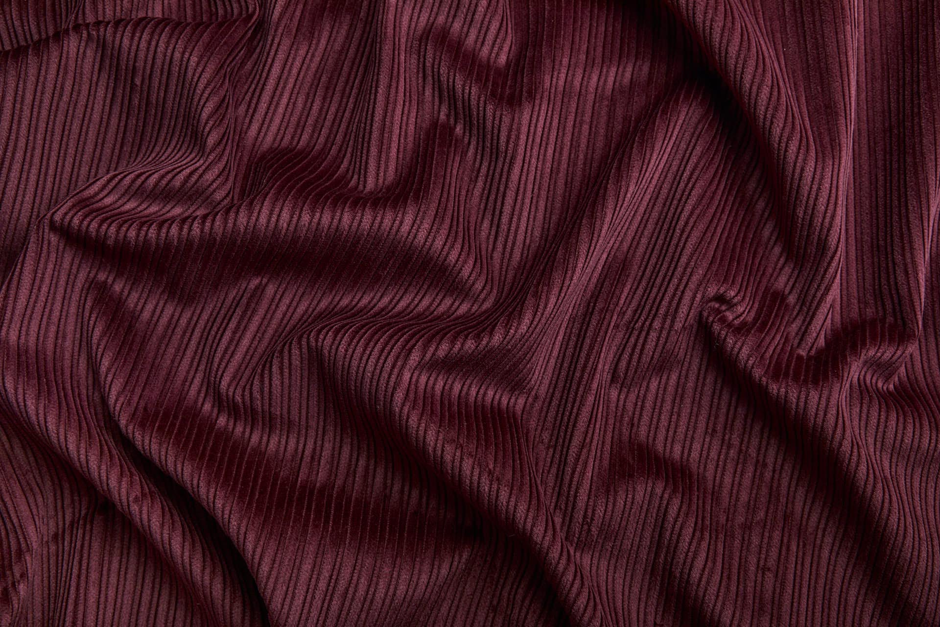 Wide Rib Corduroy - Maroon fabric, image 5 of 7