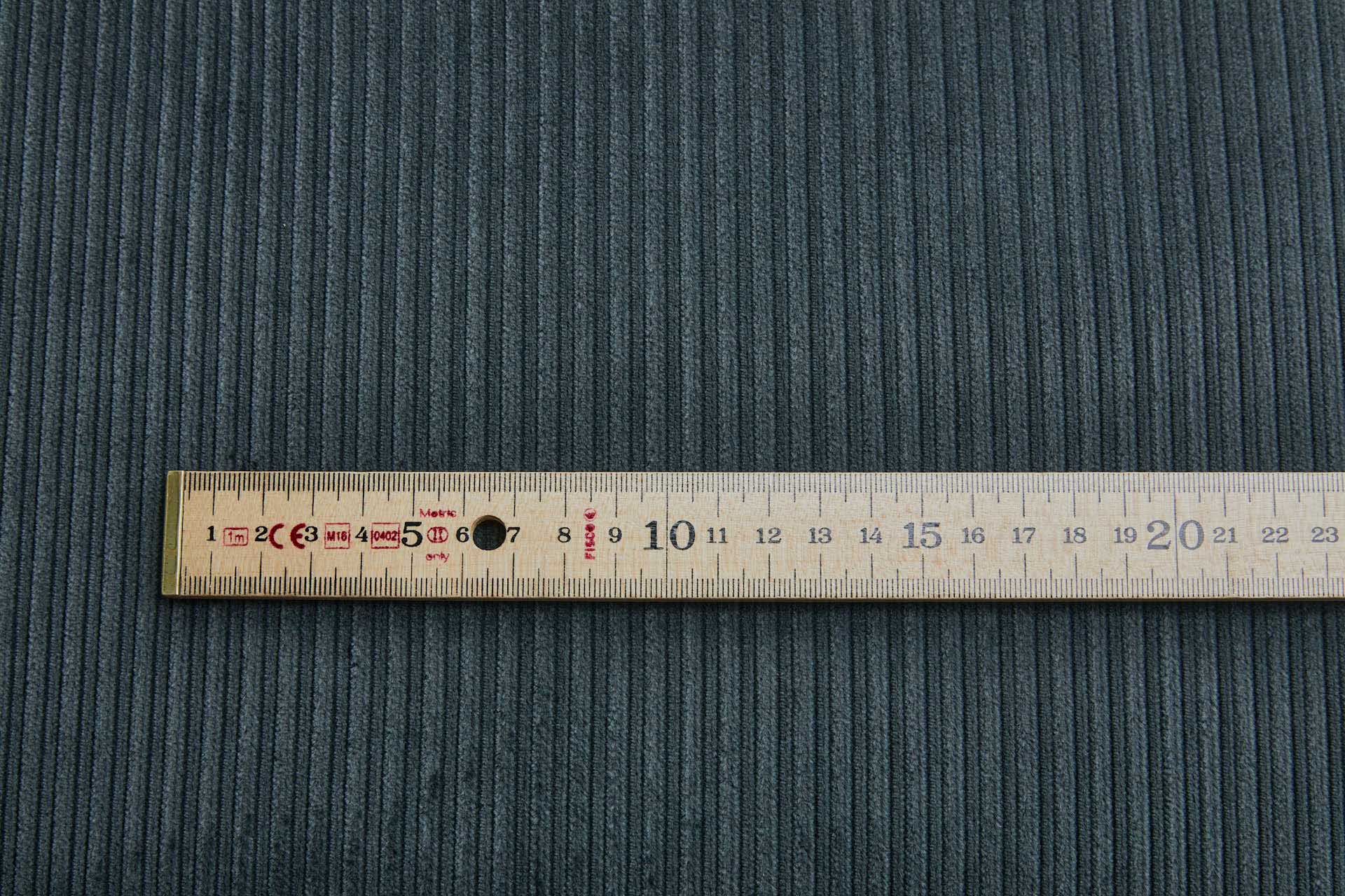 Wide Rib Corduroy - Dark Grey fabric, image 4 of 7