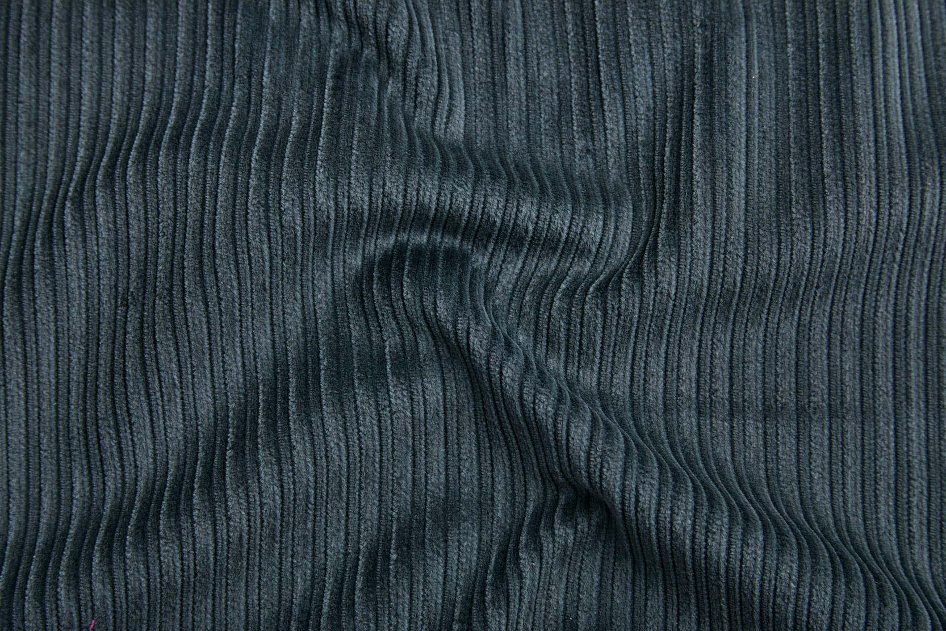 Wide Rib Corduroy - Dark Grey fabric, image 2 of 7