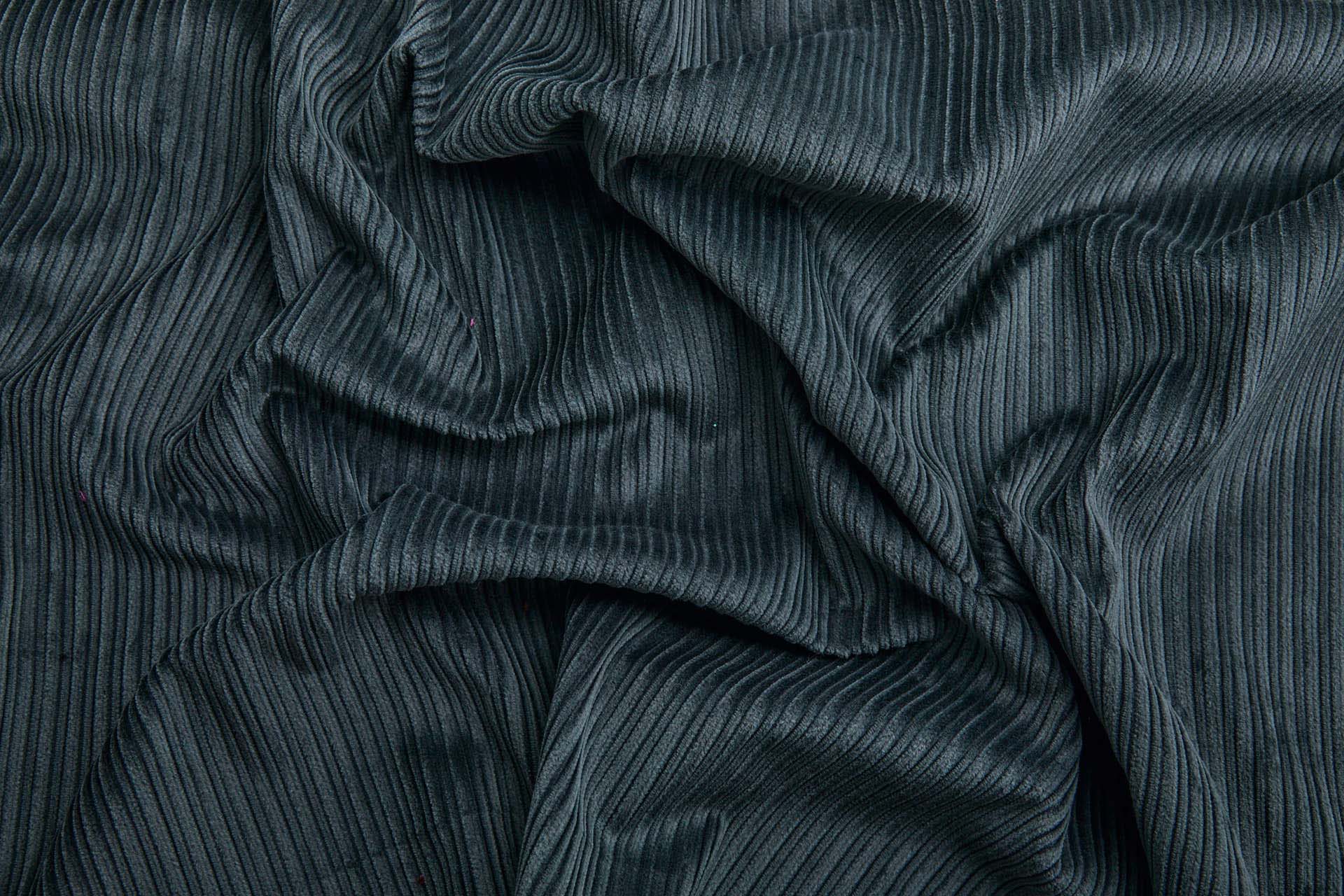 Wide Rib Corduroy - Dark Grey fabric, image 7 of 7