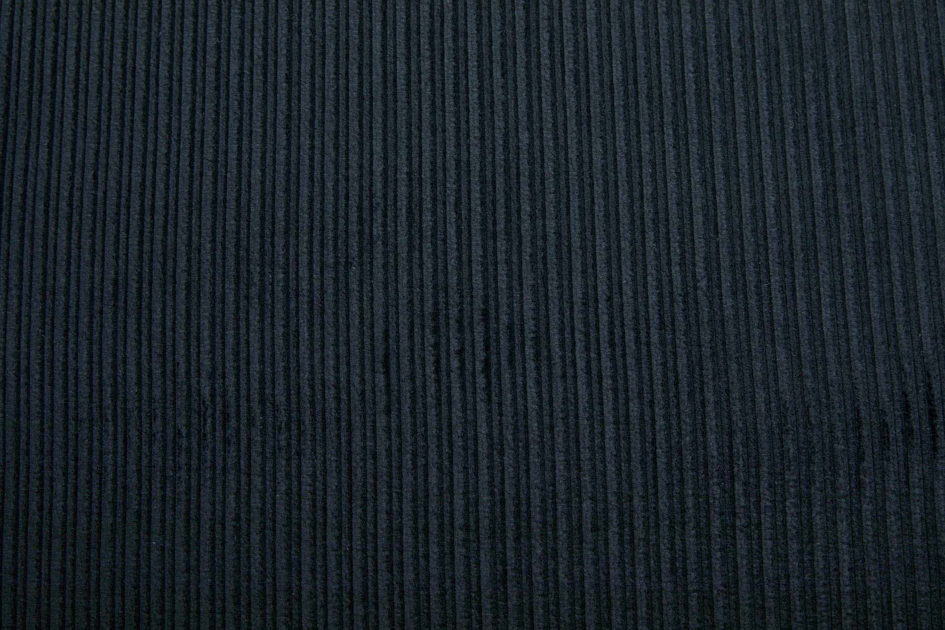 Wide Rib Corduroy - Black fabric, image 3 of 7