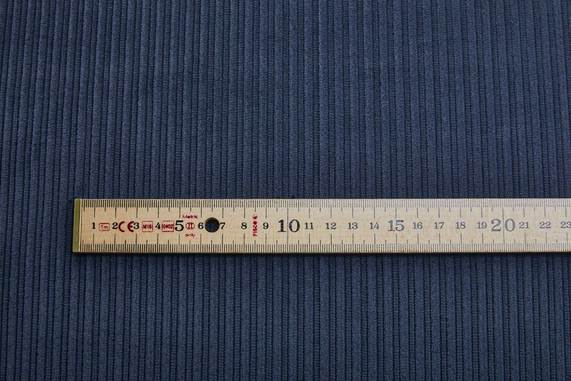Wide Rib Corduroy - French Navy fabric, image 7 of 7
