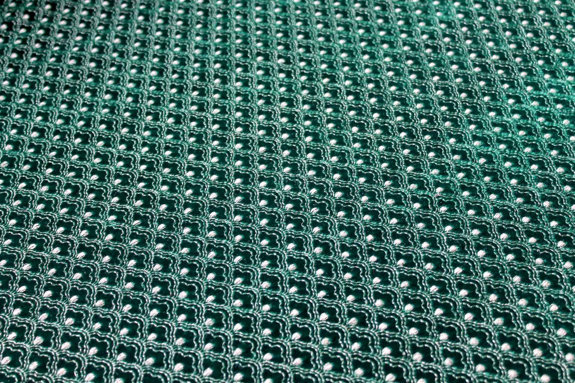 Ornate Gold Scale Embroidery on Emerald Green Silk Velvet fabric, image 2 of 5