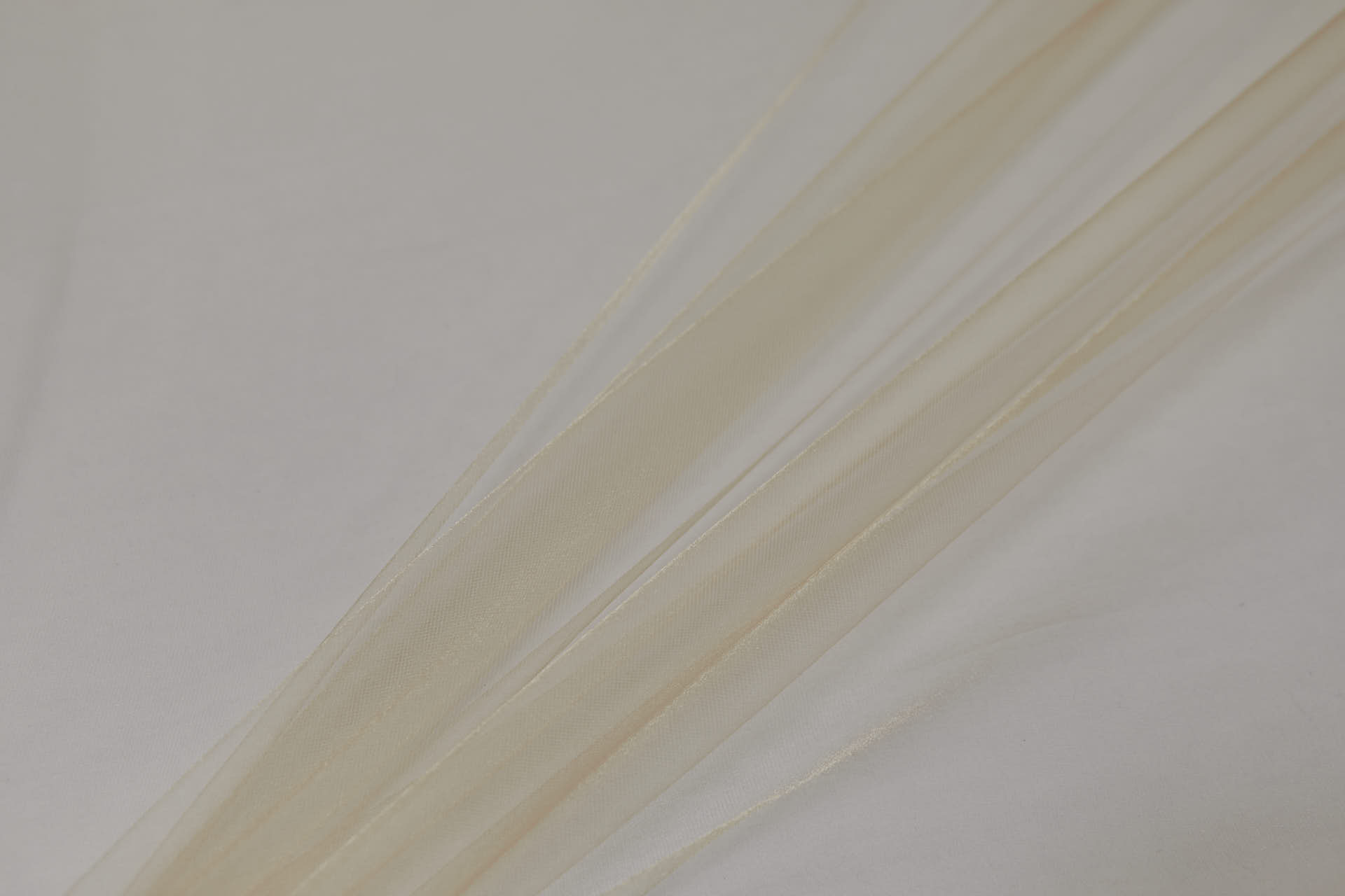 Sheer Nude Organza With Delicate Shimmer fabric, image 4 of 7