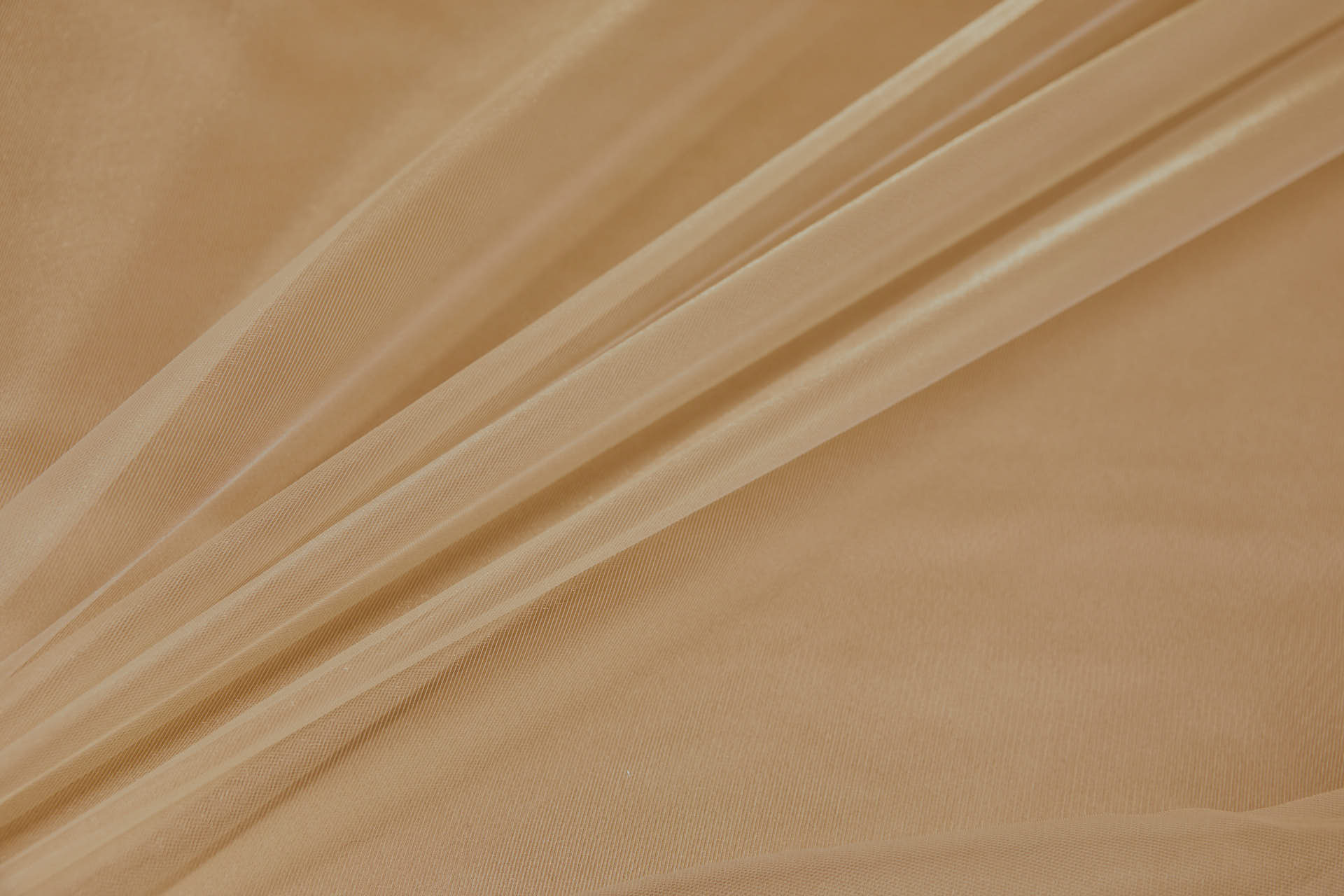 Sheer Nude Organza With Delicate Shimmer fabric, image 2 of 7