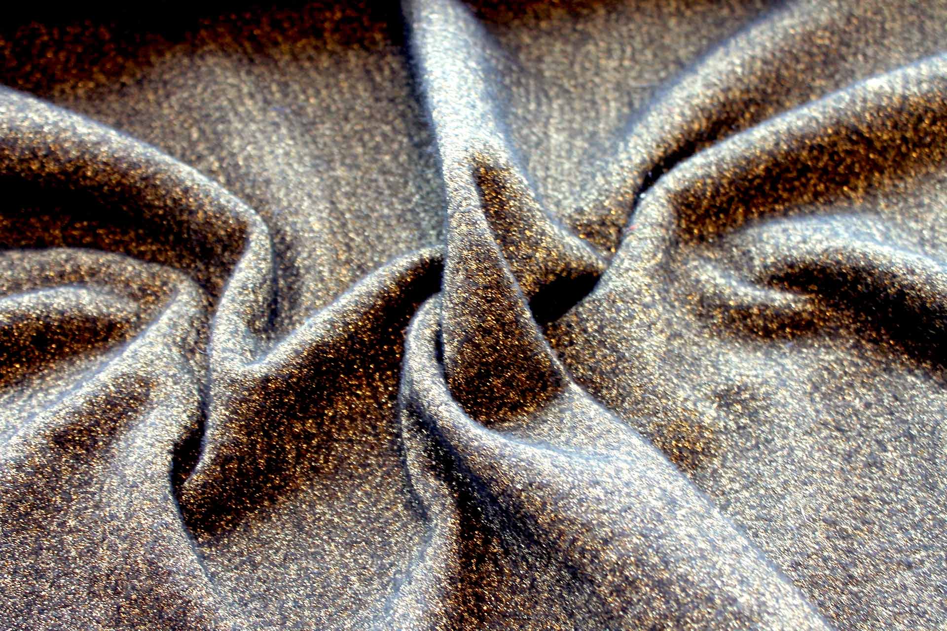 Glittery Wool Knit - Gold fabric, image 3 of 6