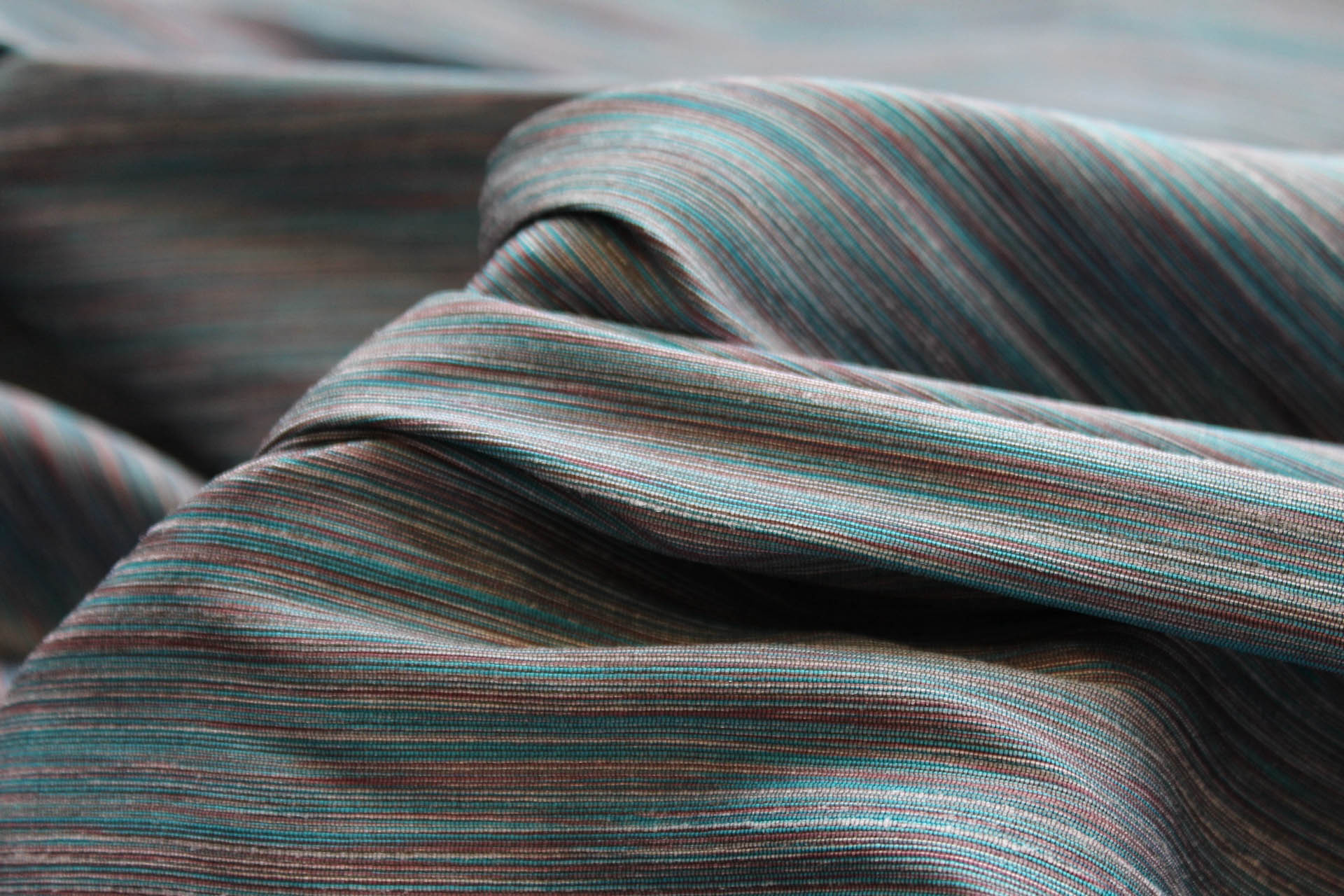 Multi Colour Marl Fabric - Blue, Pink, Grey, image 6 of 7