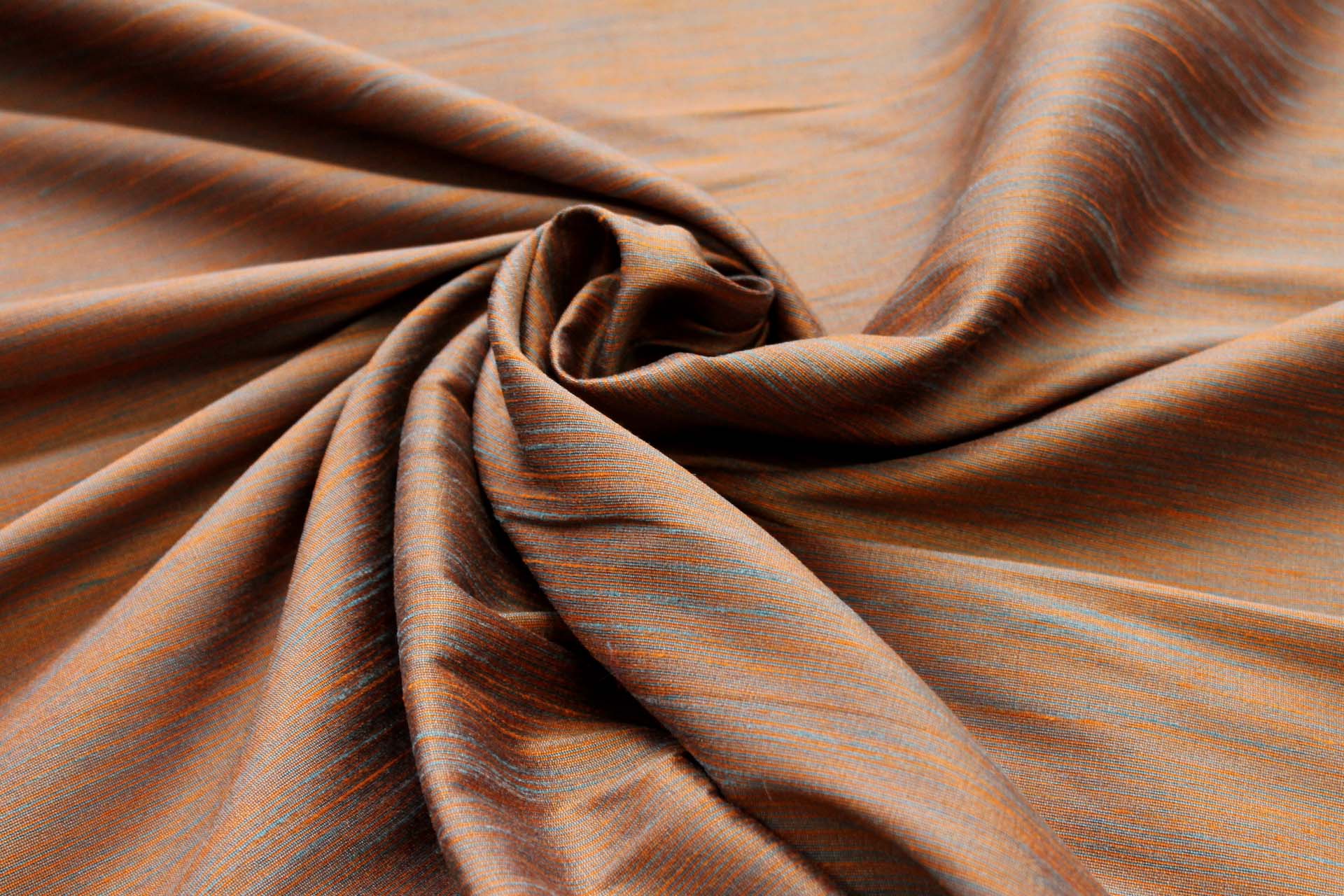 Multi Colour Marl Fabric - Orange, Blue, Grey, image 4 of 6