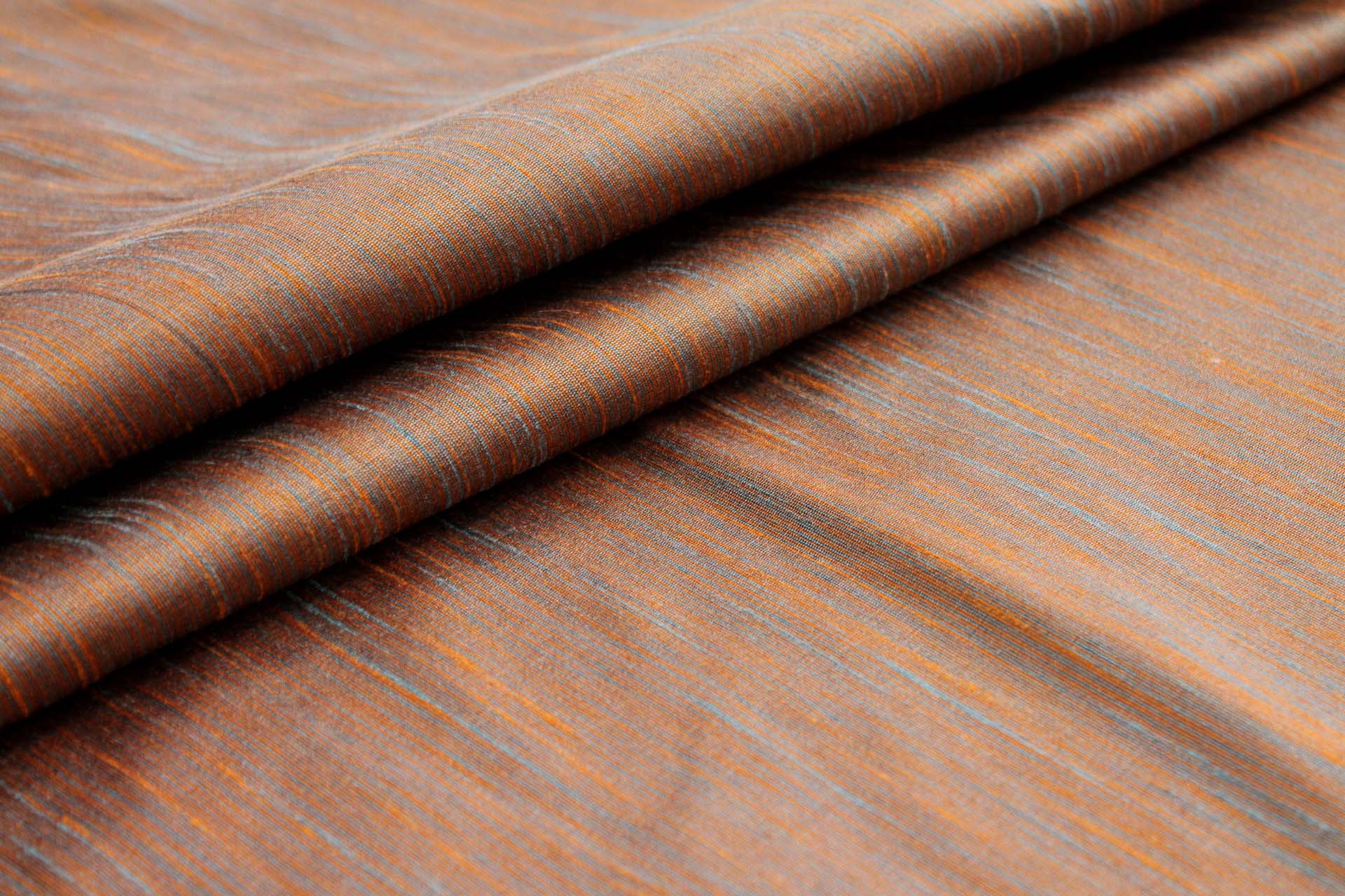 Multi Colour Marl Fabric - Orange, Blue, Grey, image 6 of 6