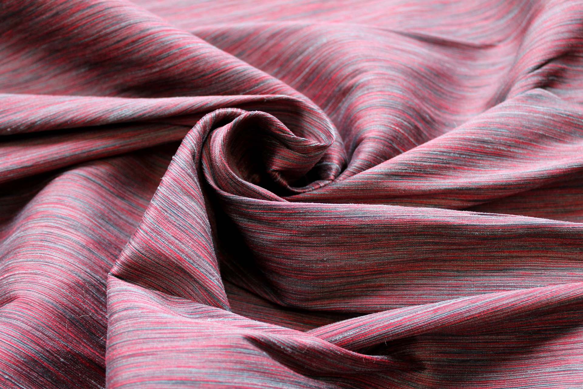 Multi Colour Marl Fabric - Red, Black, Grey, image 2 of 7