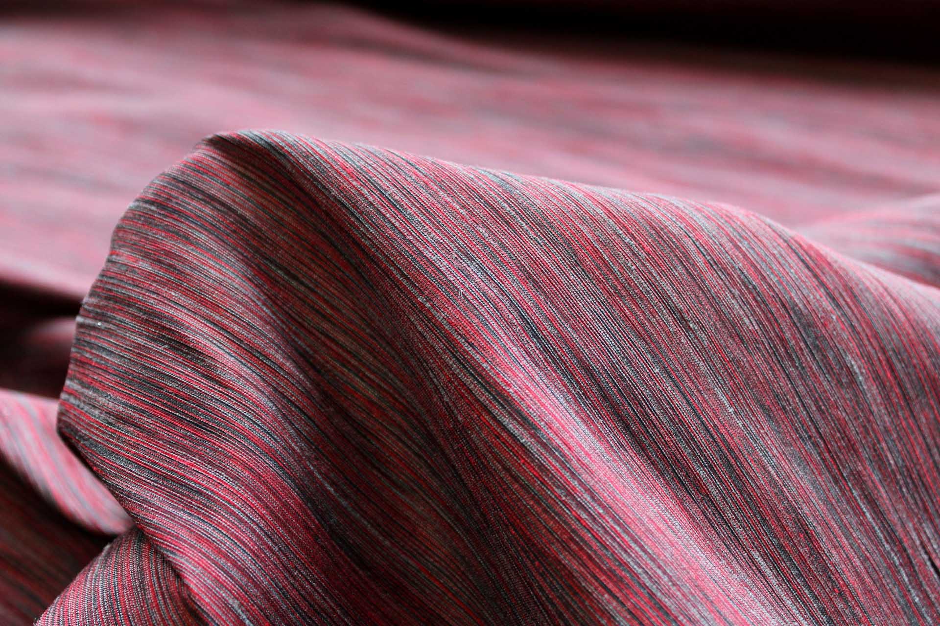 Multi Colour Marl Fabric - Red, Black, Grey, image 3 of 7