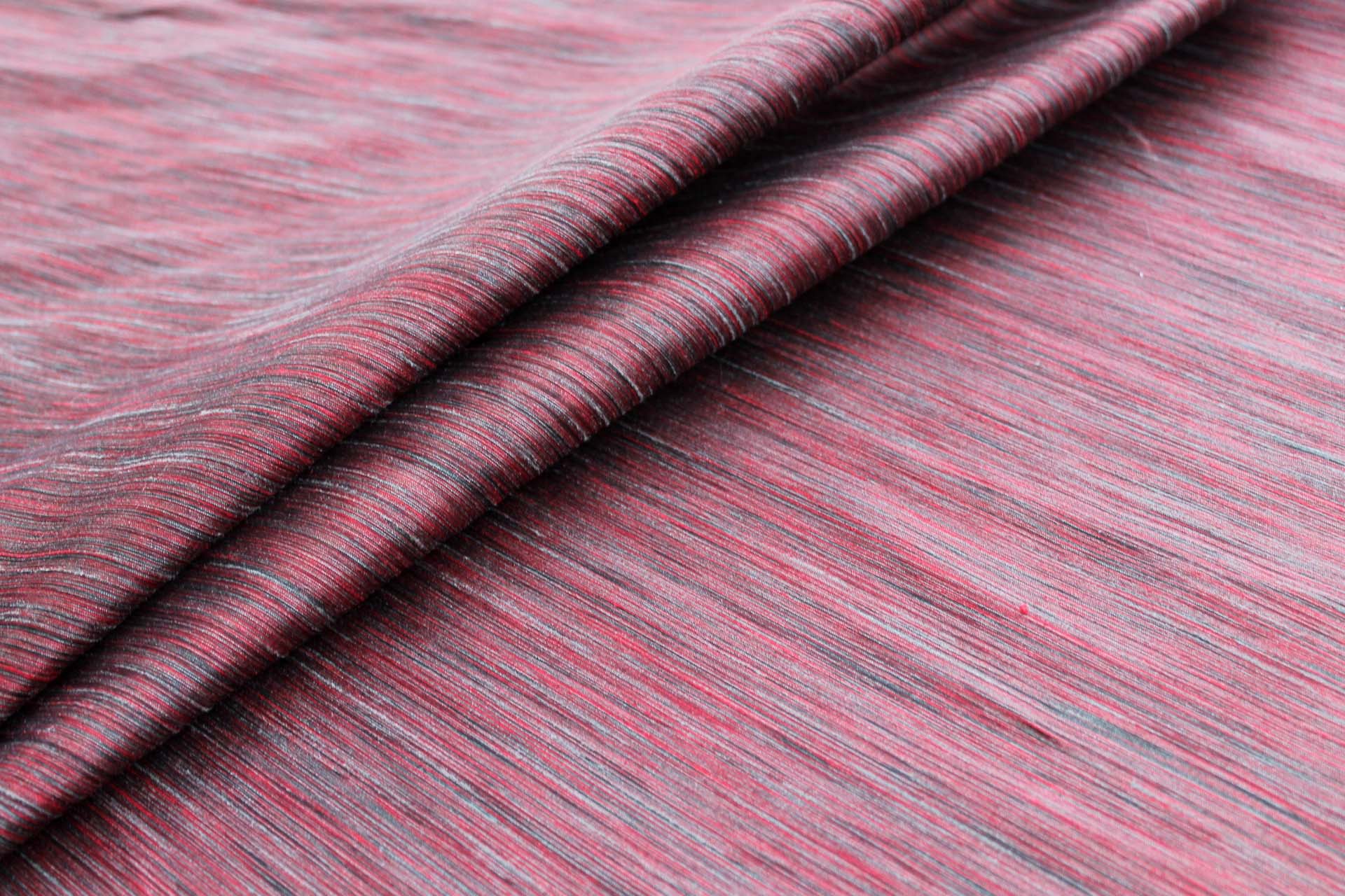 Multi Colour Marl Fabric - Red, Black, Grey, image 7 of 7