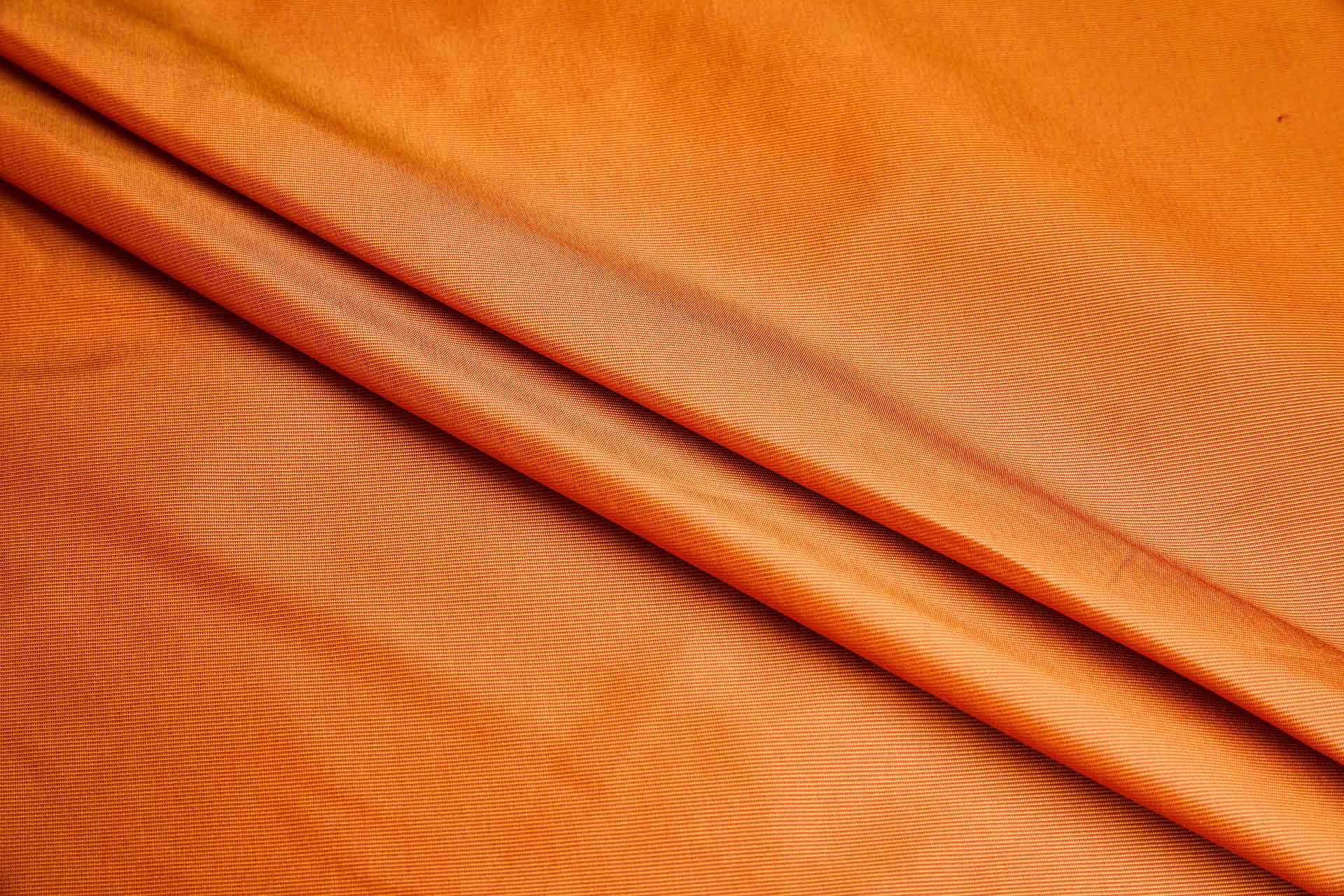 Heavy Weight Silk Taffeta - 3-Tone - Red, Yellow and Orange fabric, image 3 of 7