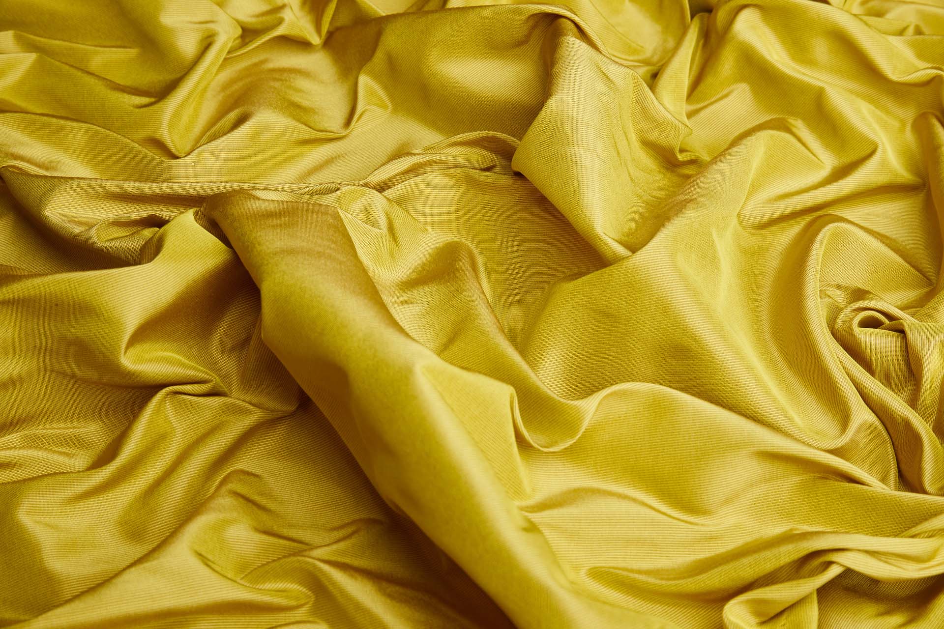 Heavy Weight Silk Taffeta - 3-Tone - Gold, Caramel and Yellow fabric, image 6 of 8
