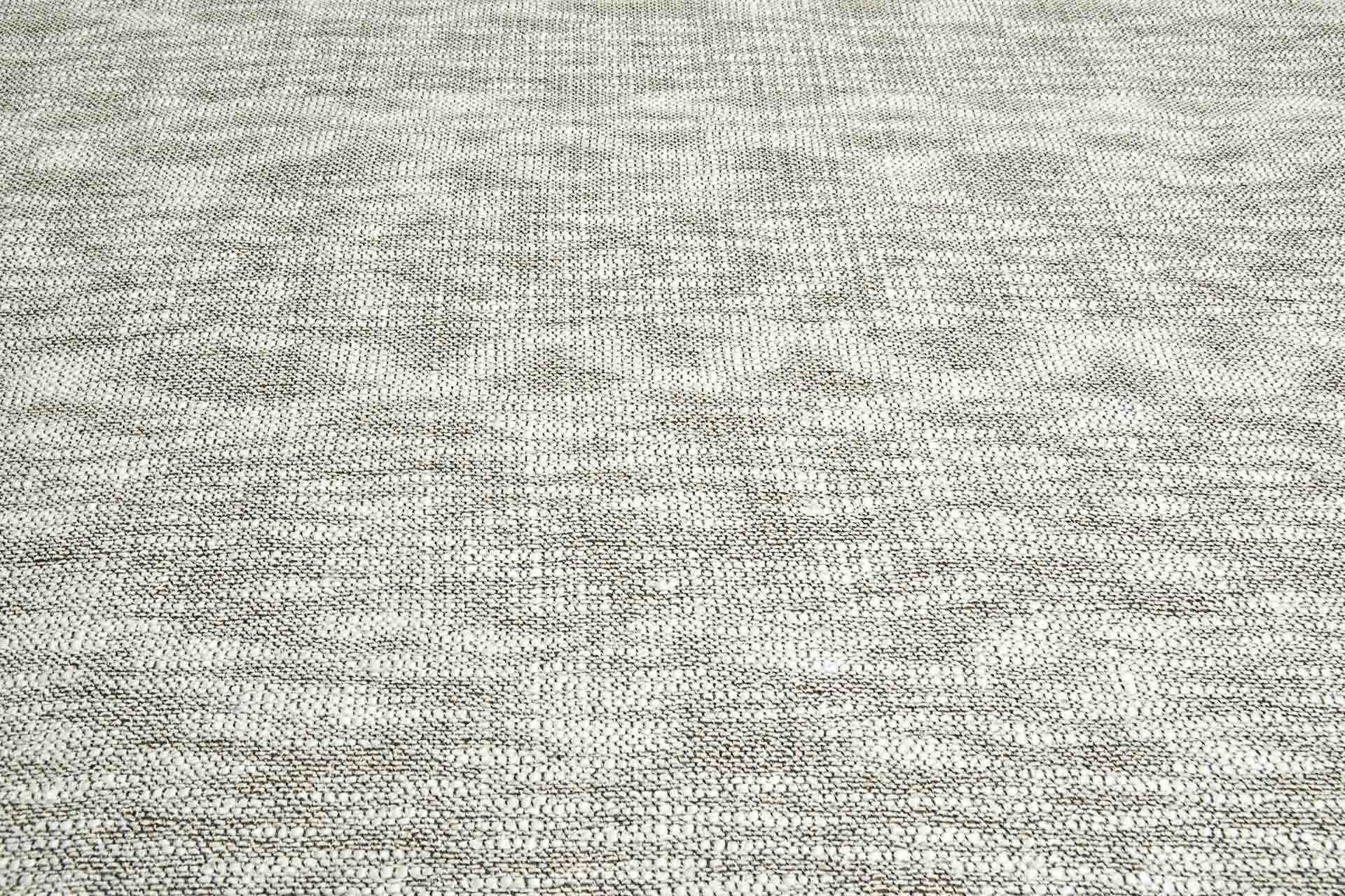 Slub Texture Weave - Ecru & Black fabric, image 3 of 7