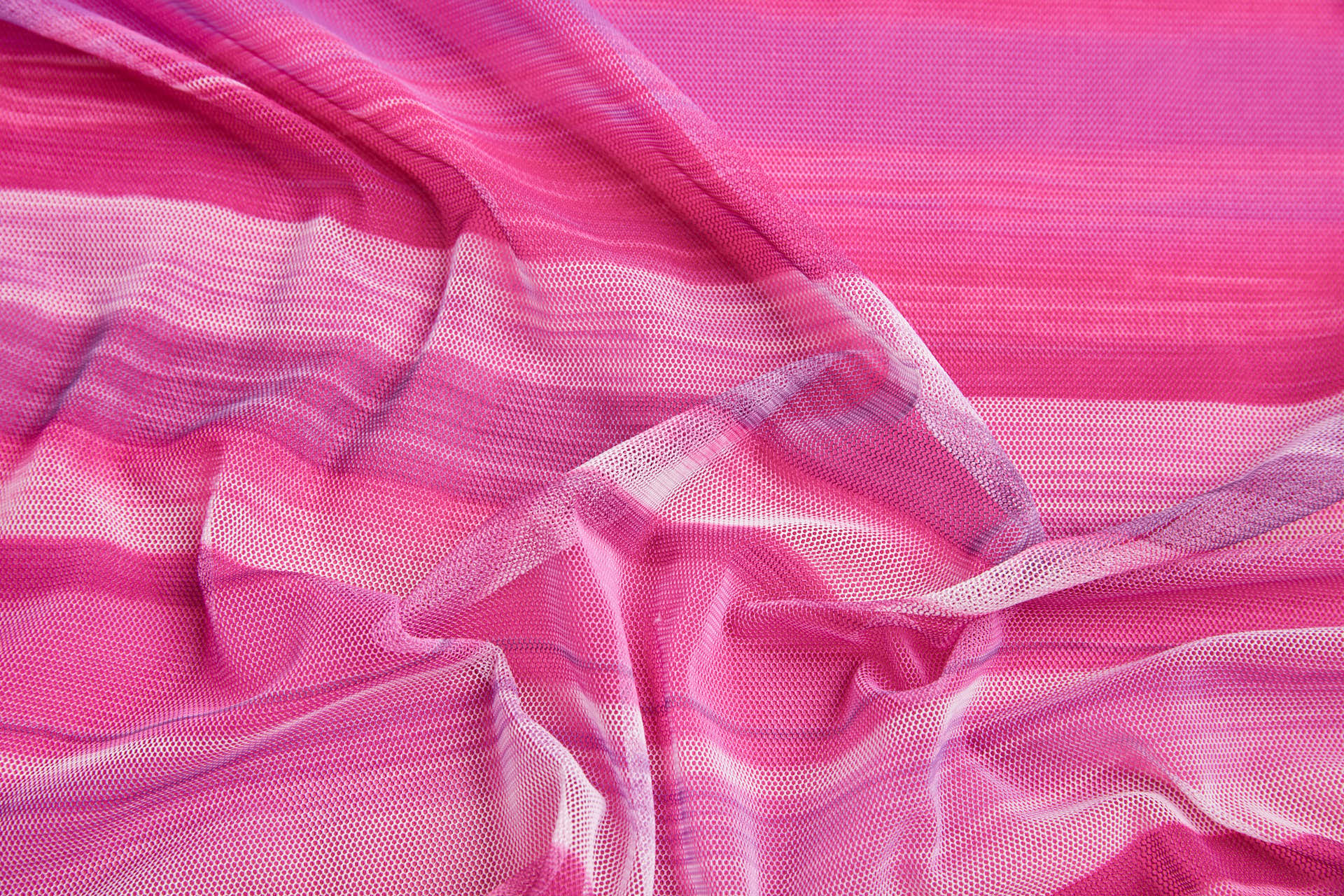 Stretch Tulle - Sunset Mesh - Purple fabric, image 4 of 14