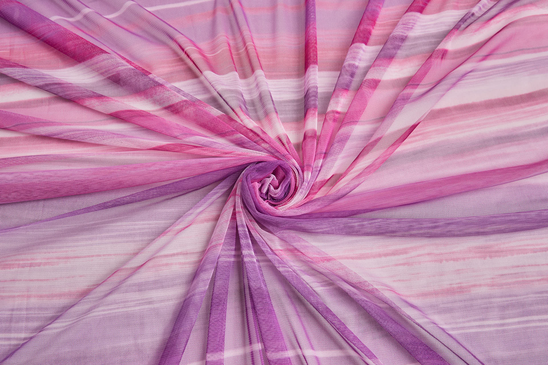 Stretch Tulle - Sunset Mesh - Purple fabric, image 10 of 14