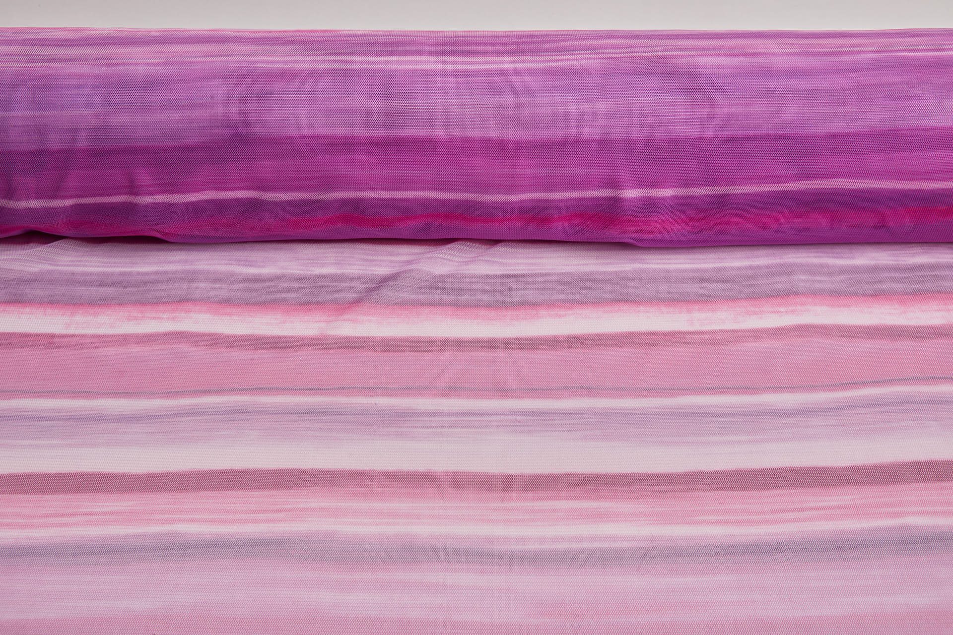 Stretch Tulle - Sunset Mesh - Purple fabric, image 12 of 14