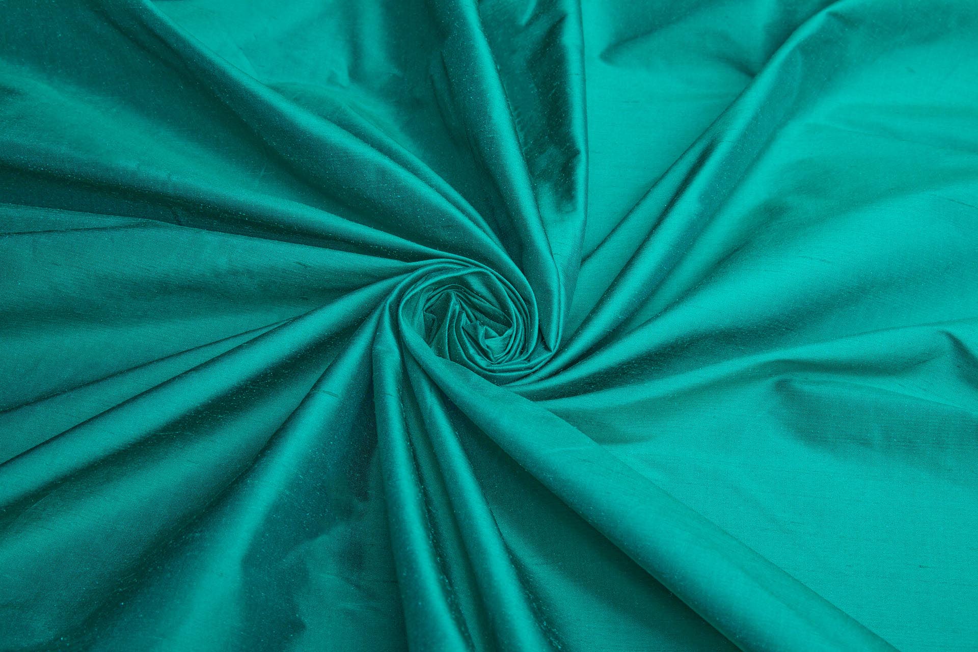 Silk Dupion - Jewel Green fabric