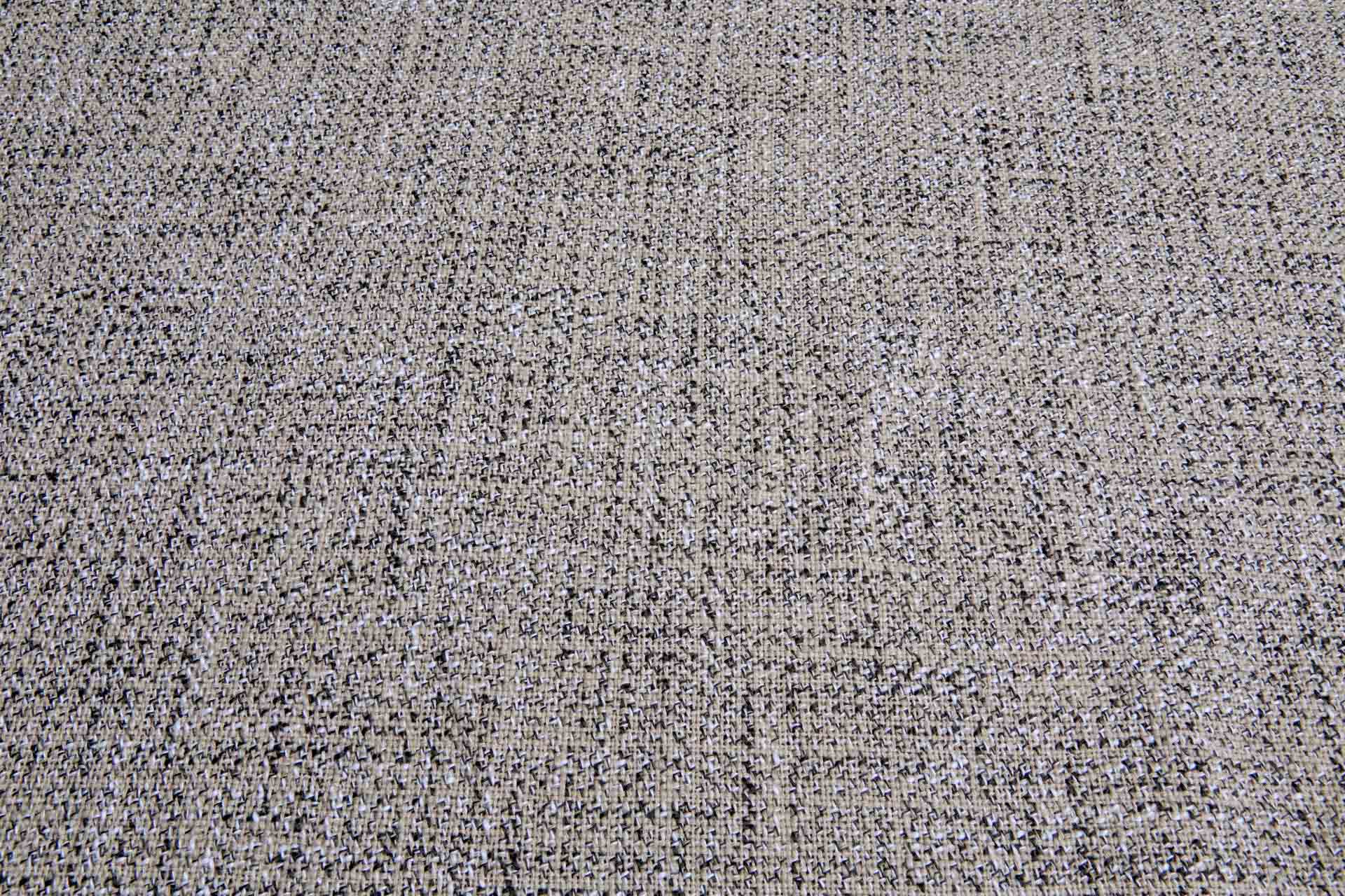 Cotton Tweed-like Weave - Stone, Charcoal and White fabric, image 3 of 9
