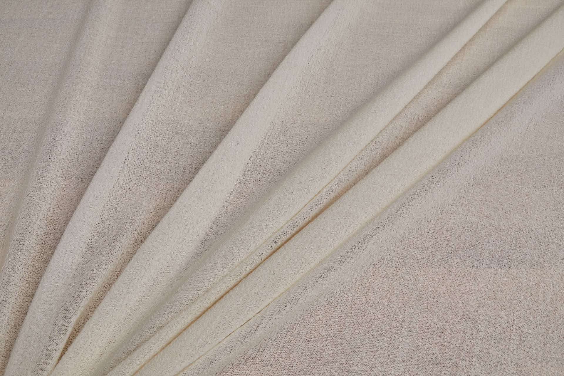 Wool Crepe Muslin - Ivory fabric, image 5 of 6