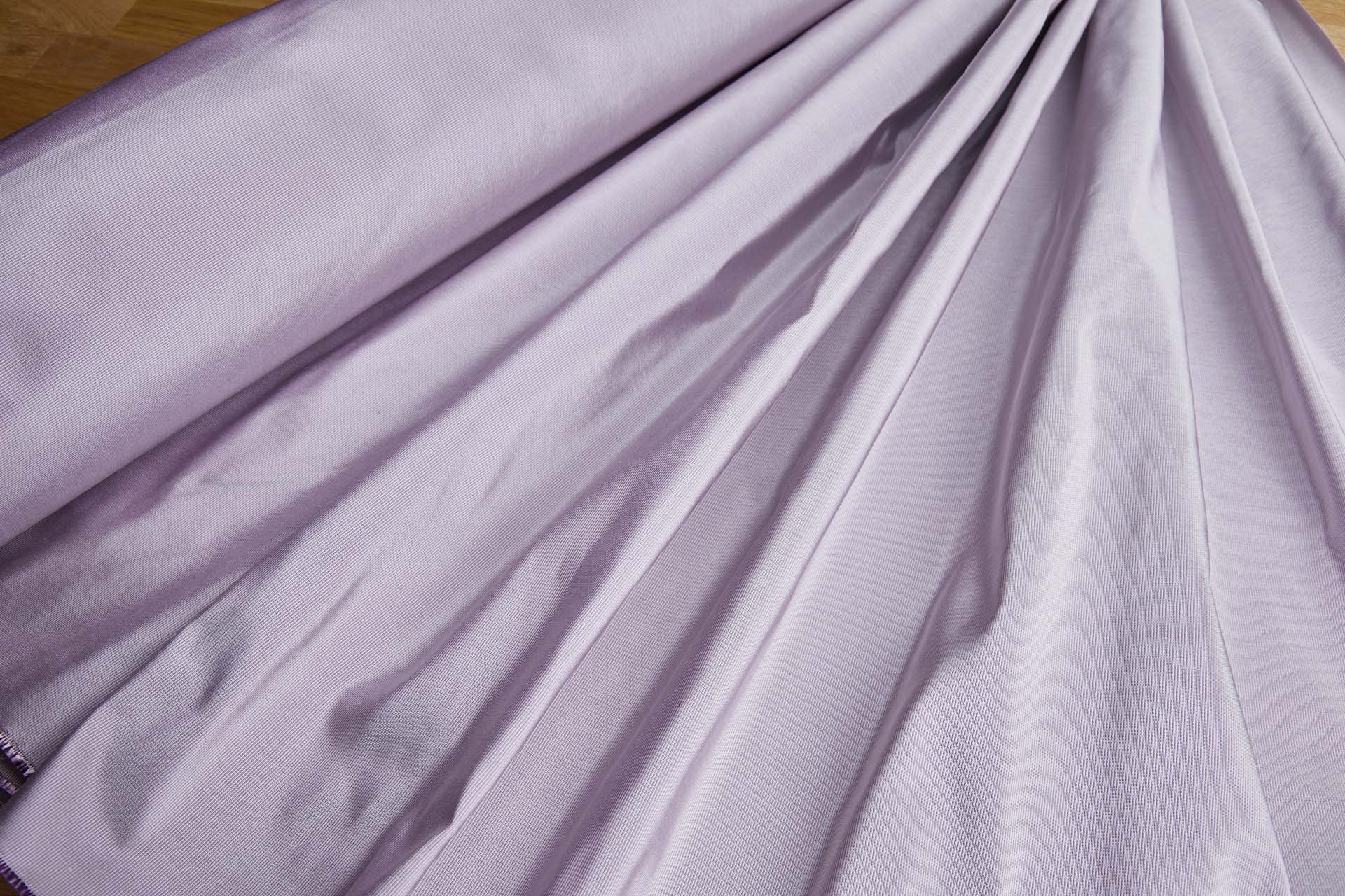 Heavy Weight Silk Taffeta - 3-Tone - Purple, Lilac and Ivory fabric, image 7 of 8