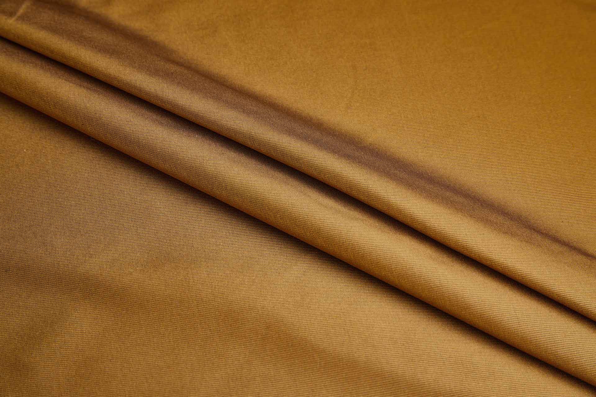 Heavy Weight Silk Taffeta - 3-Tone - Caramel and Ink fabric, image 3 of 8