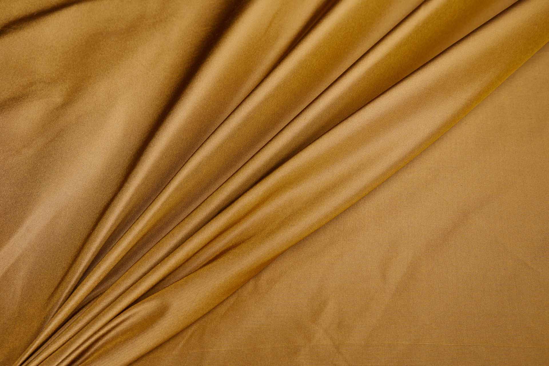 Heavy Weight Silk Taffeta - 3-Tone - Caramel and Ink fabric, image 4 of 8