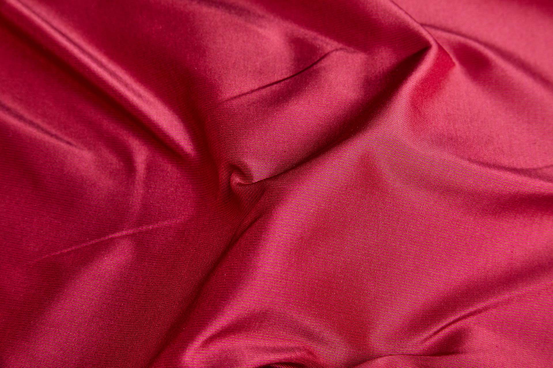 Heavy Weight Silk Taffeta - 3-Tone - Fuchsia, Brown and Maroon fabric, image 2 of 8