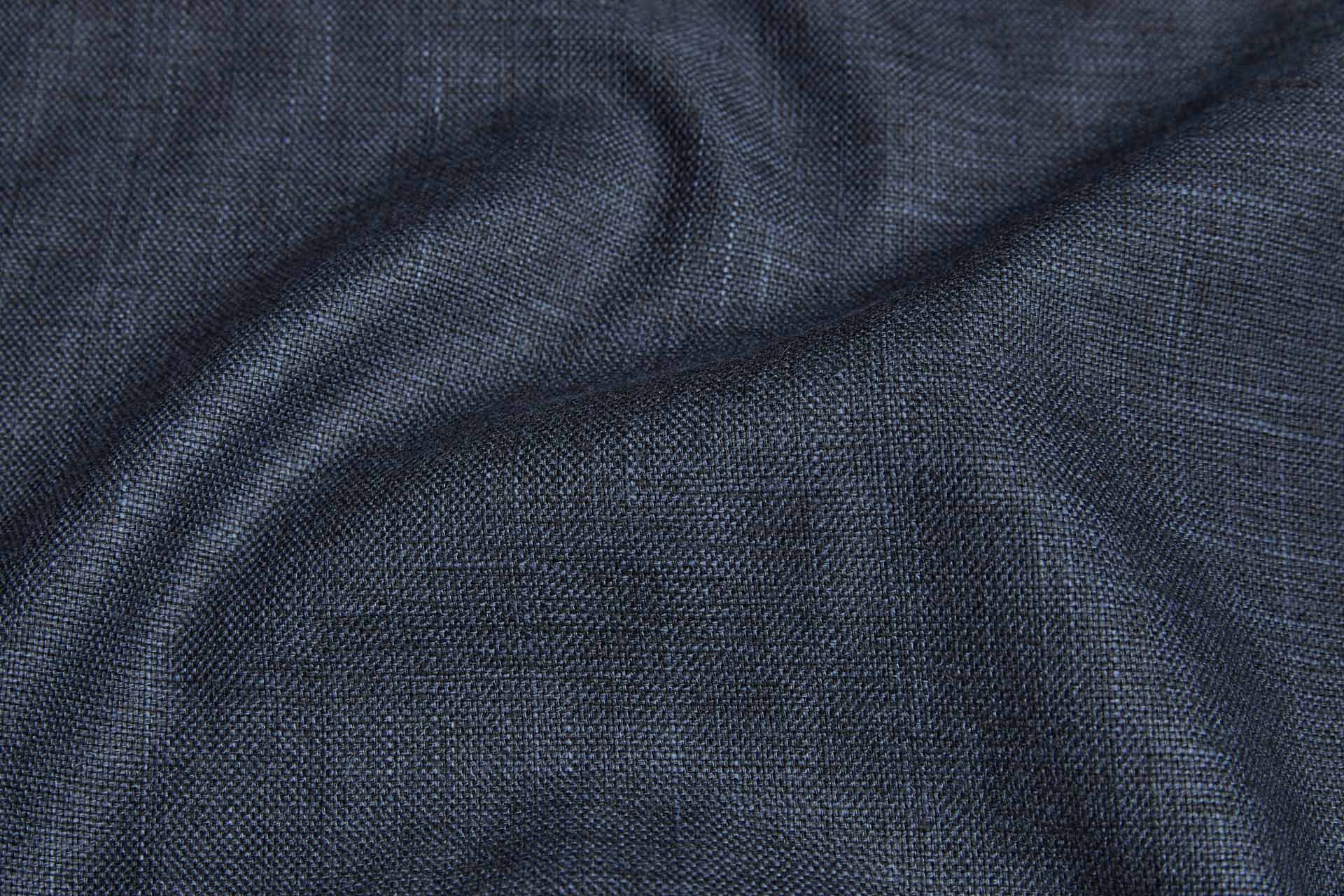 Silk and Cotton Matka - Ink Blue fabric, image 2 of 6