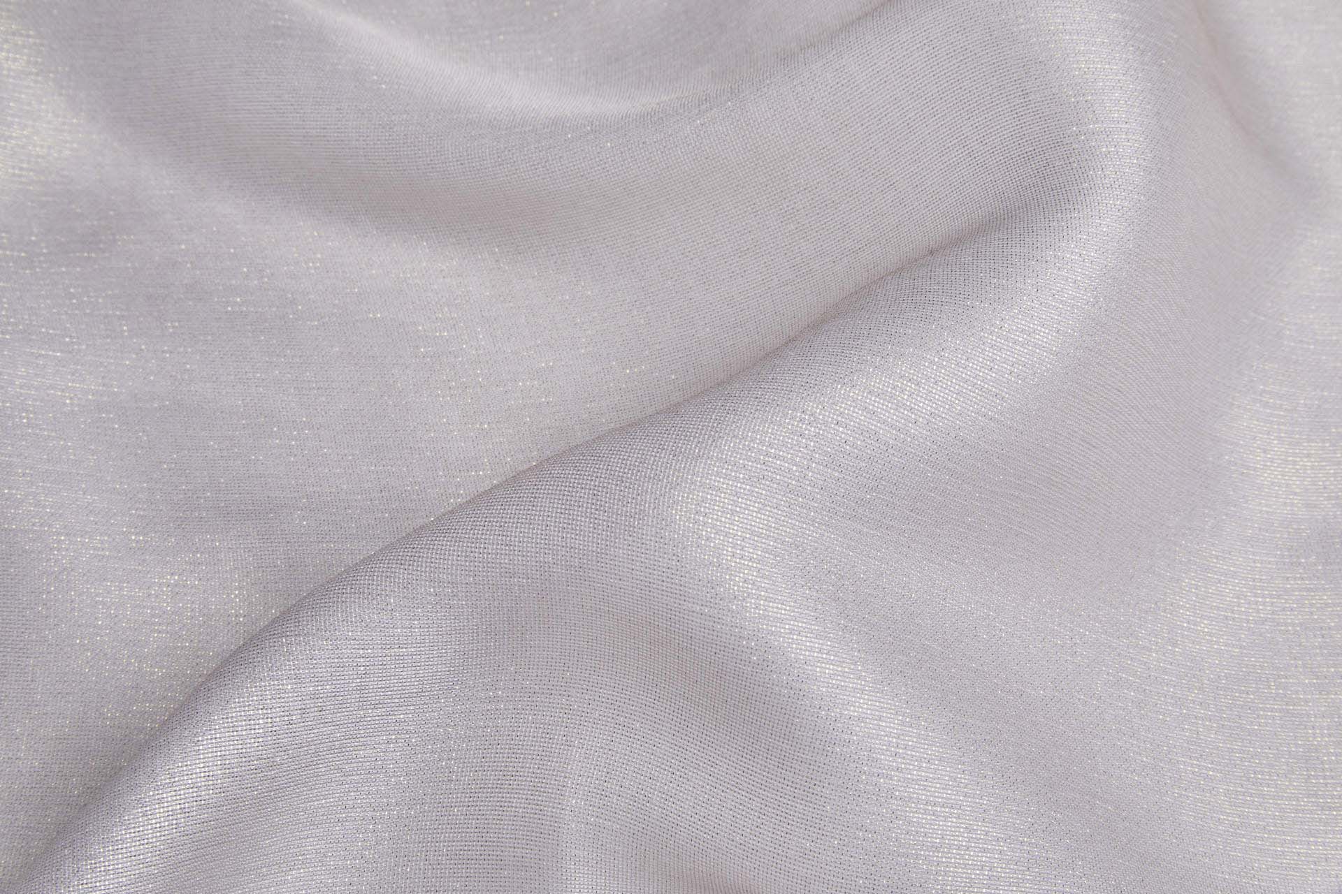 Pearl Grey Textured Soft Organza with Gold Foil fabric, image 2 of 6