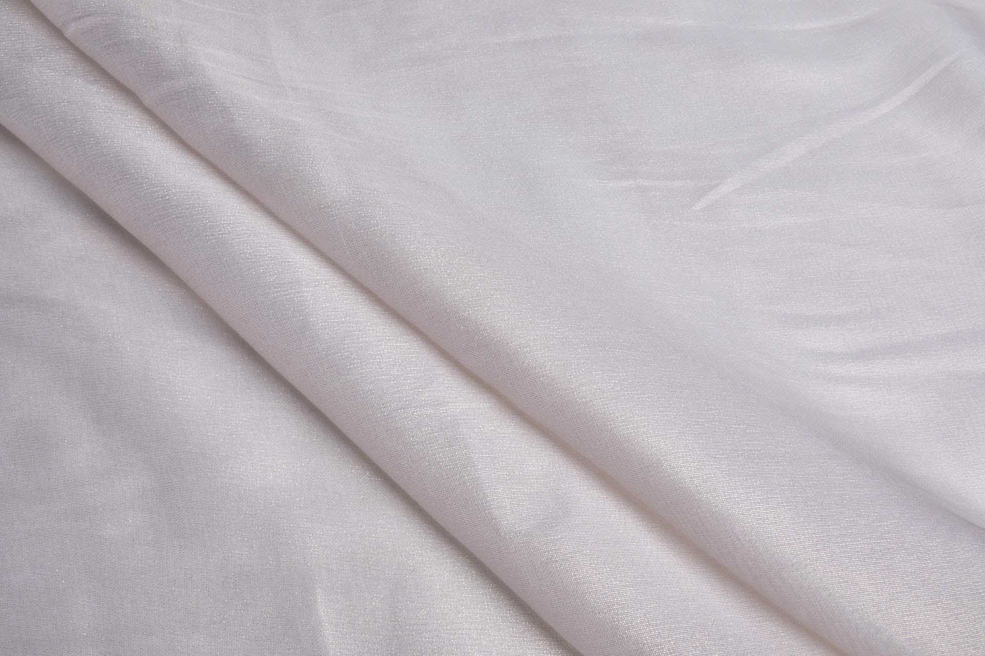 Pearl Grey Textured Soft Organza with Gold Foil fabric, image 4 of 6