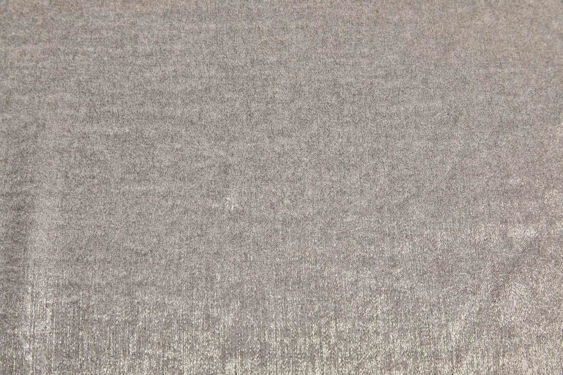 Foil Printed Polyester Satin in Oyster & Gold fabric, image 7 of 7