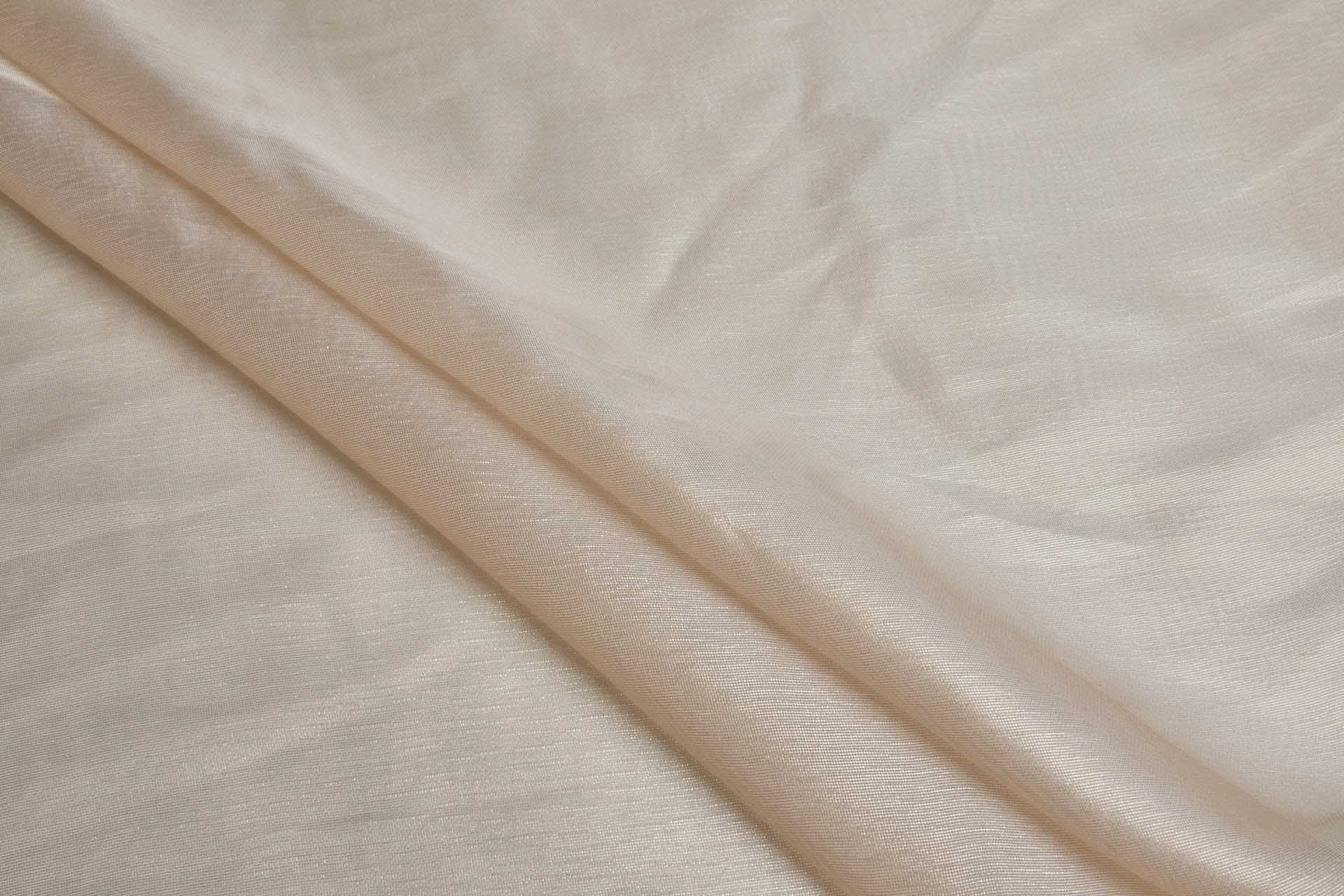 Pale Gold Textured Soft Organza with Gold Foil fabric, image 4 of 6
