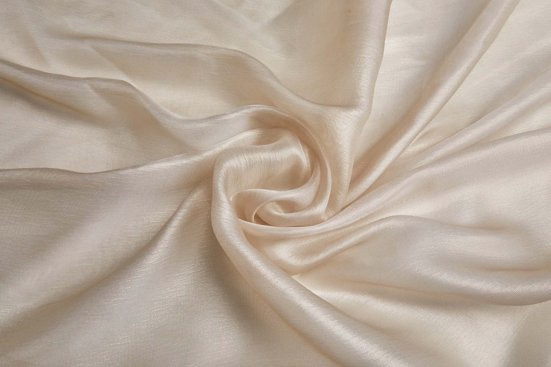 Pale Gold Textured Soft Organza with Gold Foil fabric, image 5 of 6