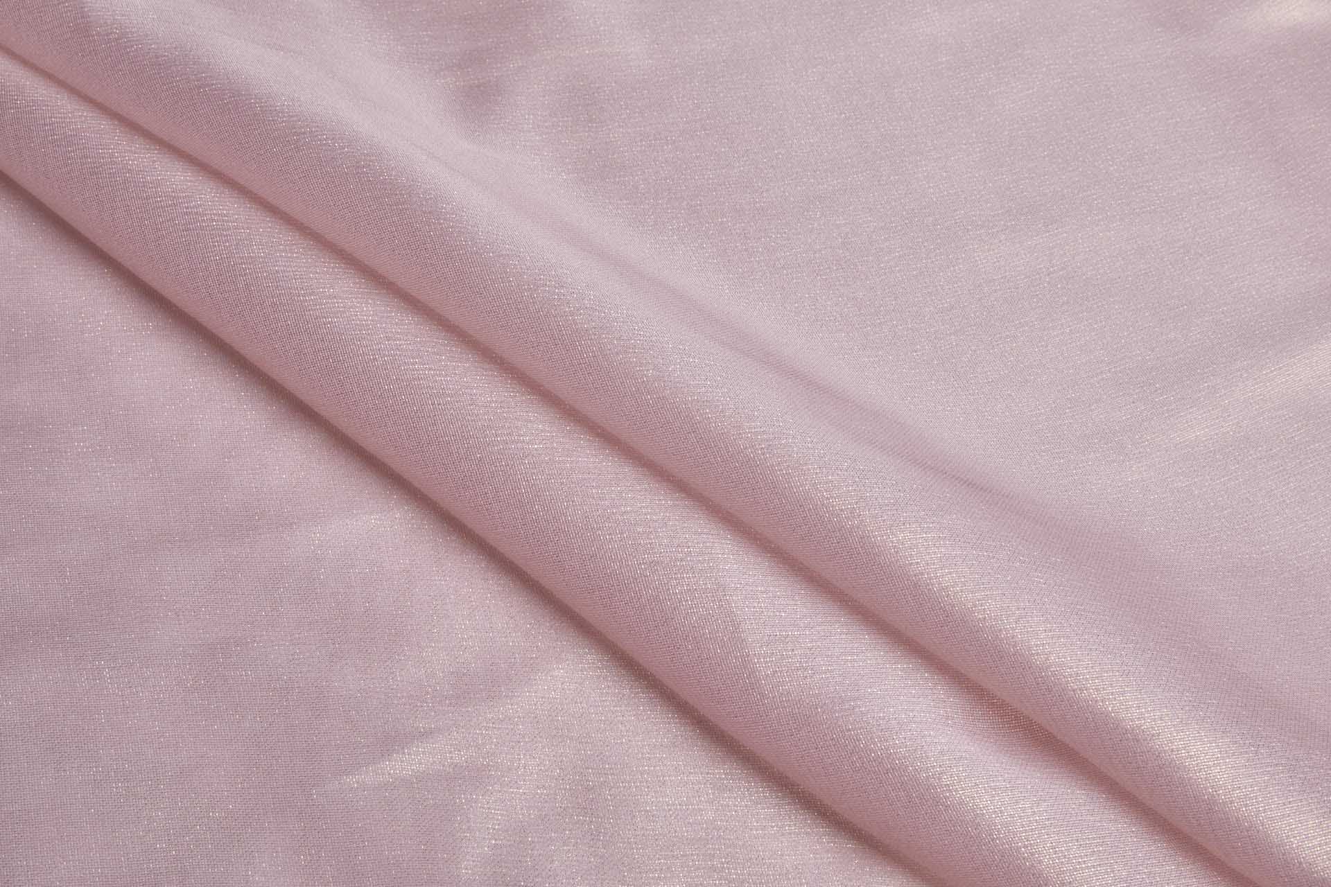 Tea Rose Textured Soft Organza with Gold Foil fabric, image 5 of 6