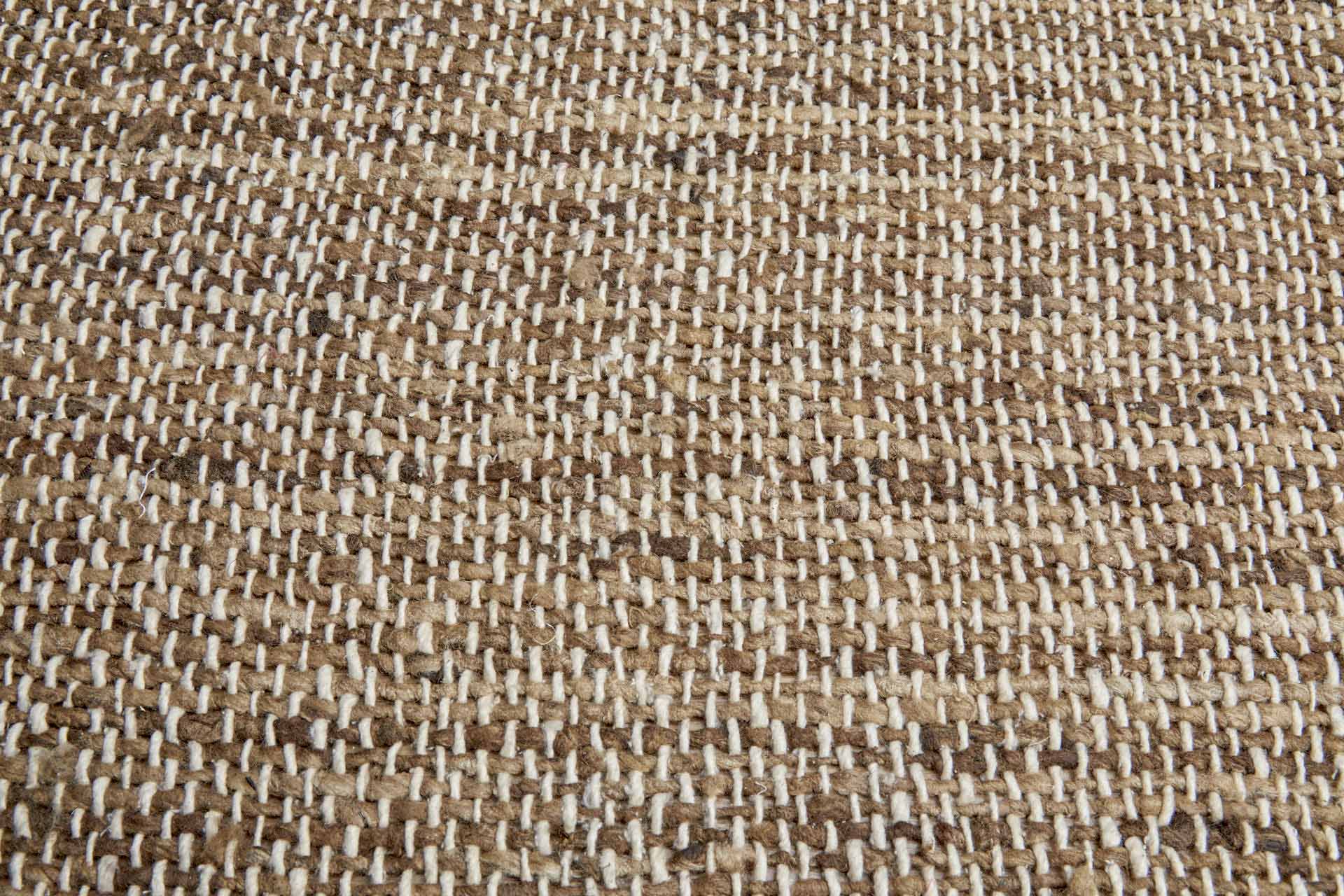 Chunky Loose Weave Silk - Ecru / Browns fabric, image 8 of 8