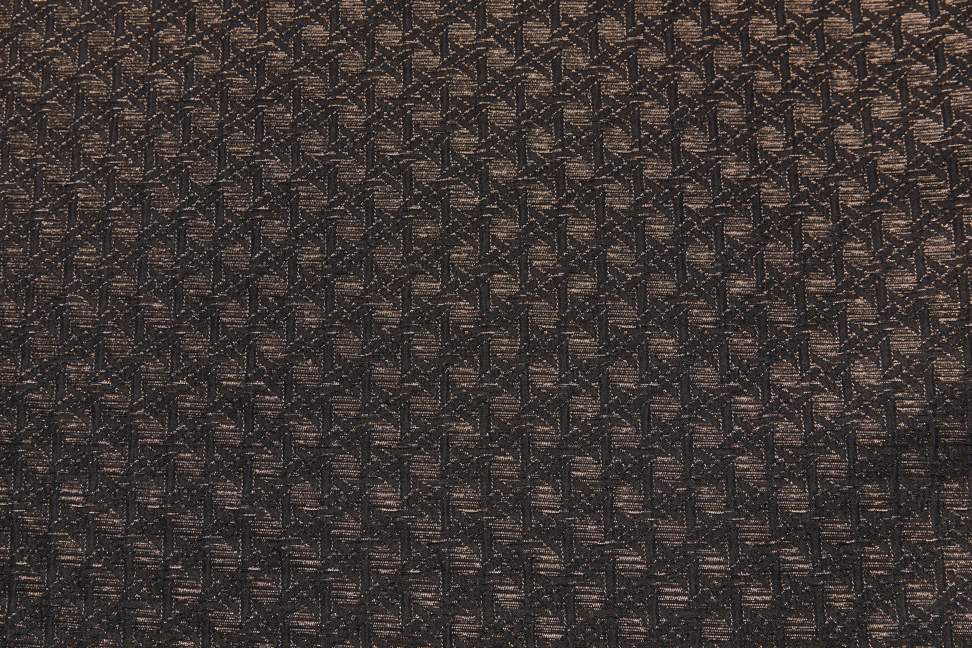 Rattan Pattern Stretch Jacquard - Brown / Bronze fabric, image 7 of 10